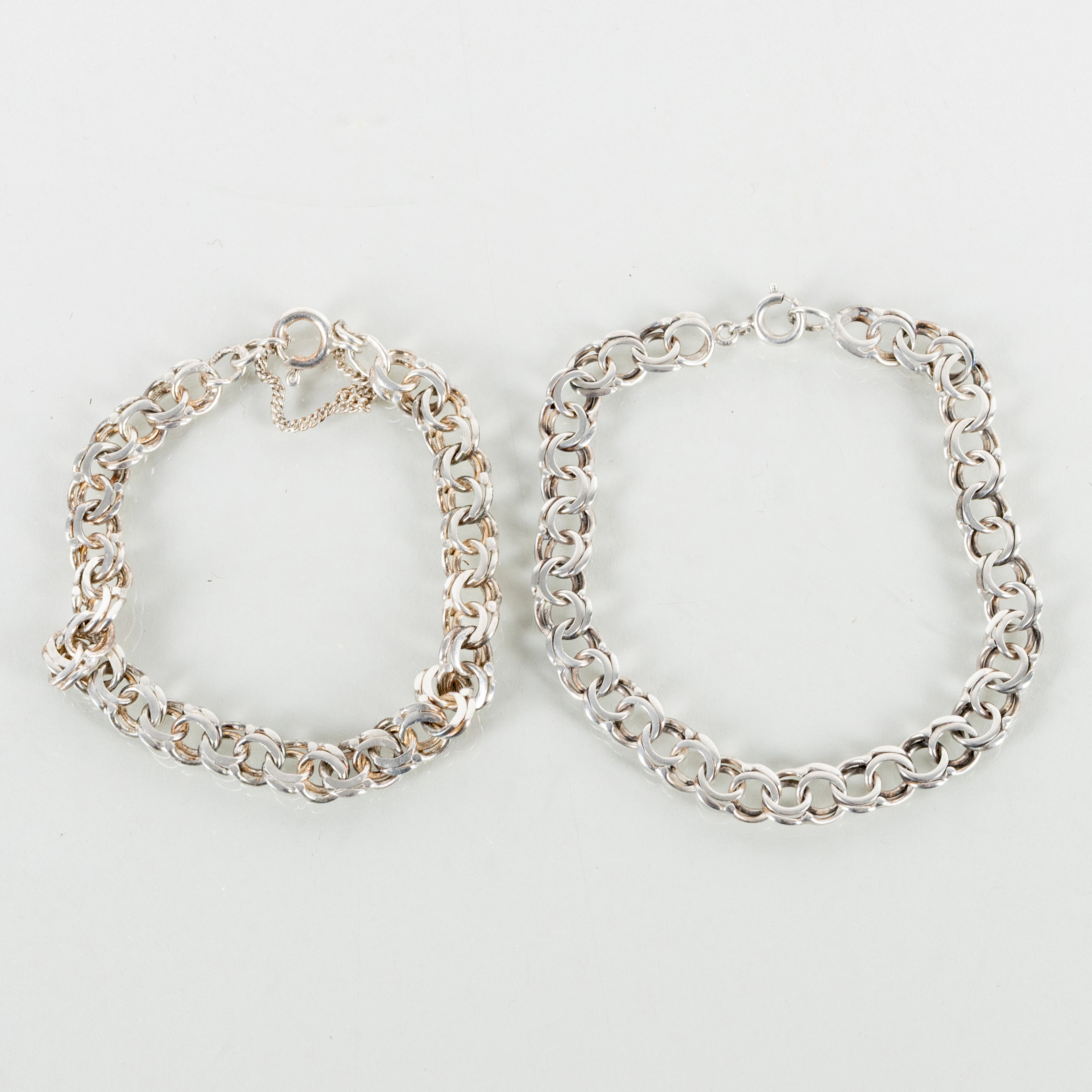 BRACCIALE, 2 pezzi, argento, seconda metà del 20° secolo