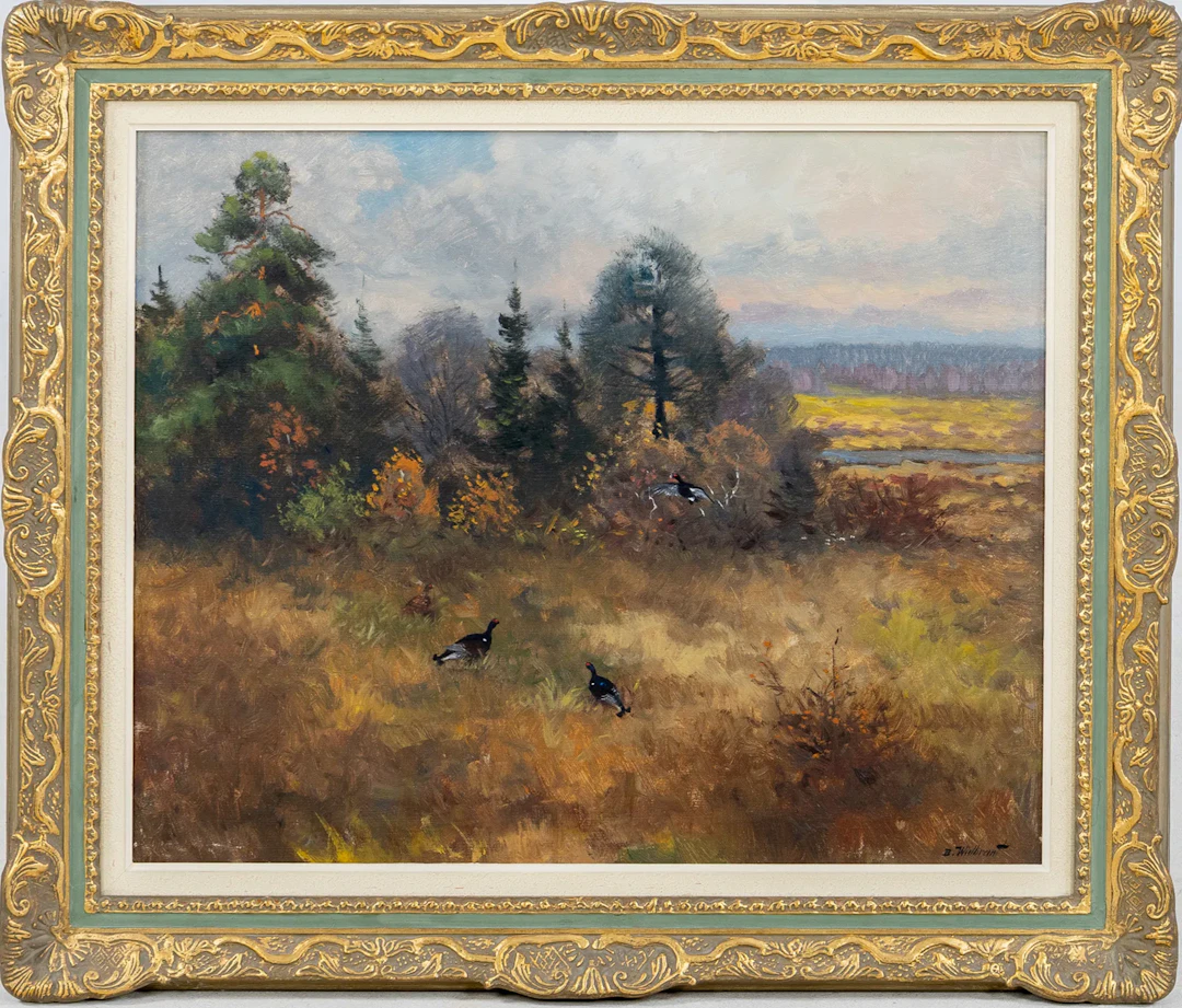 BERTIL WIDBRANT (1914-1988), olio su tela, firmato