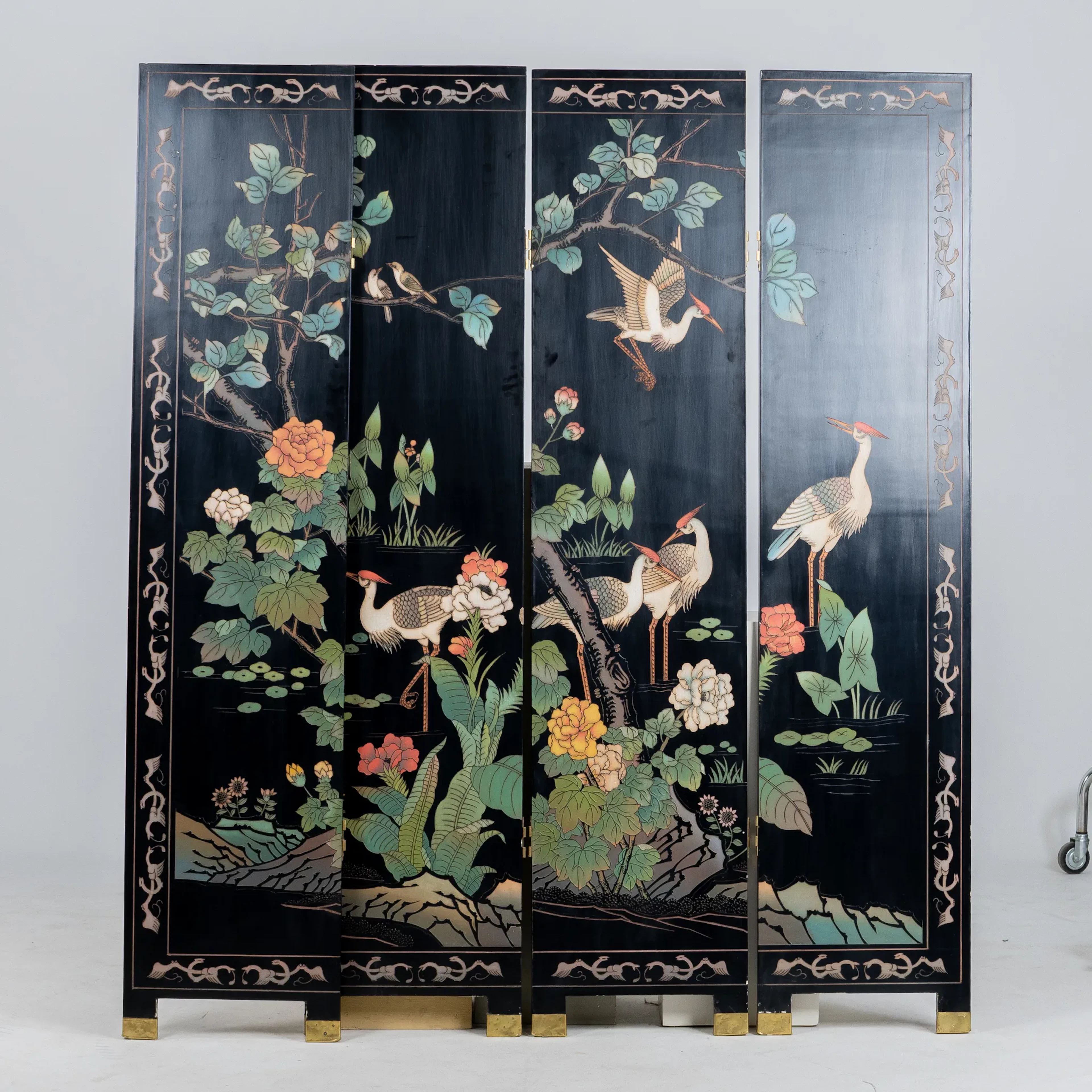 MUR PLIANT, style oriental, années 1900