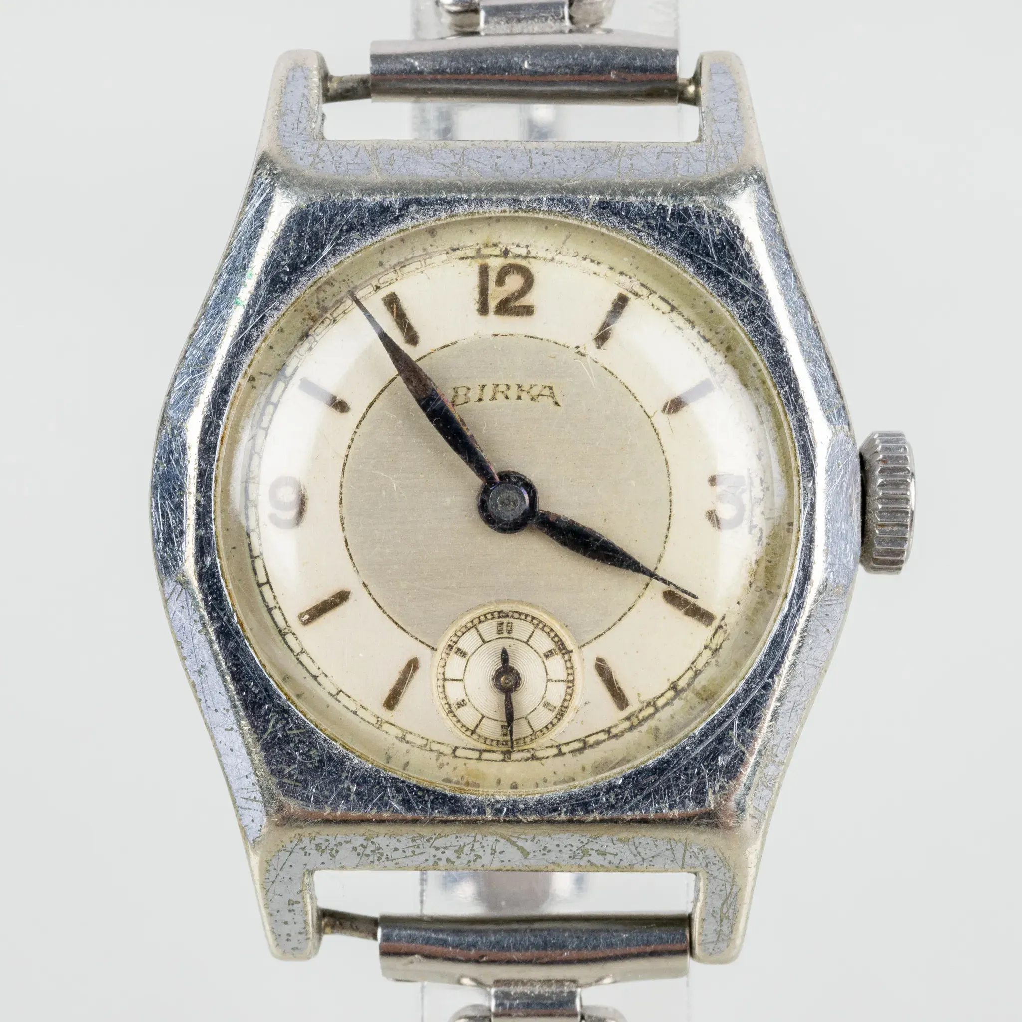 WOMEN'S WRISTWATCH, Birka, steel, mid-1900s