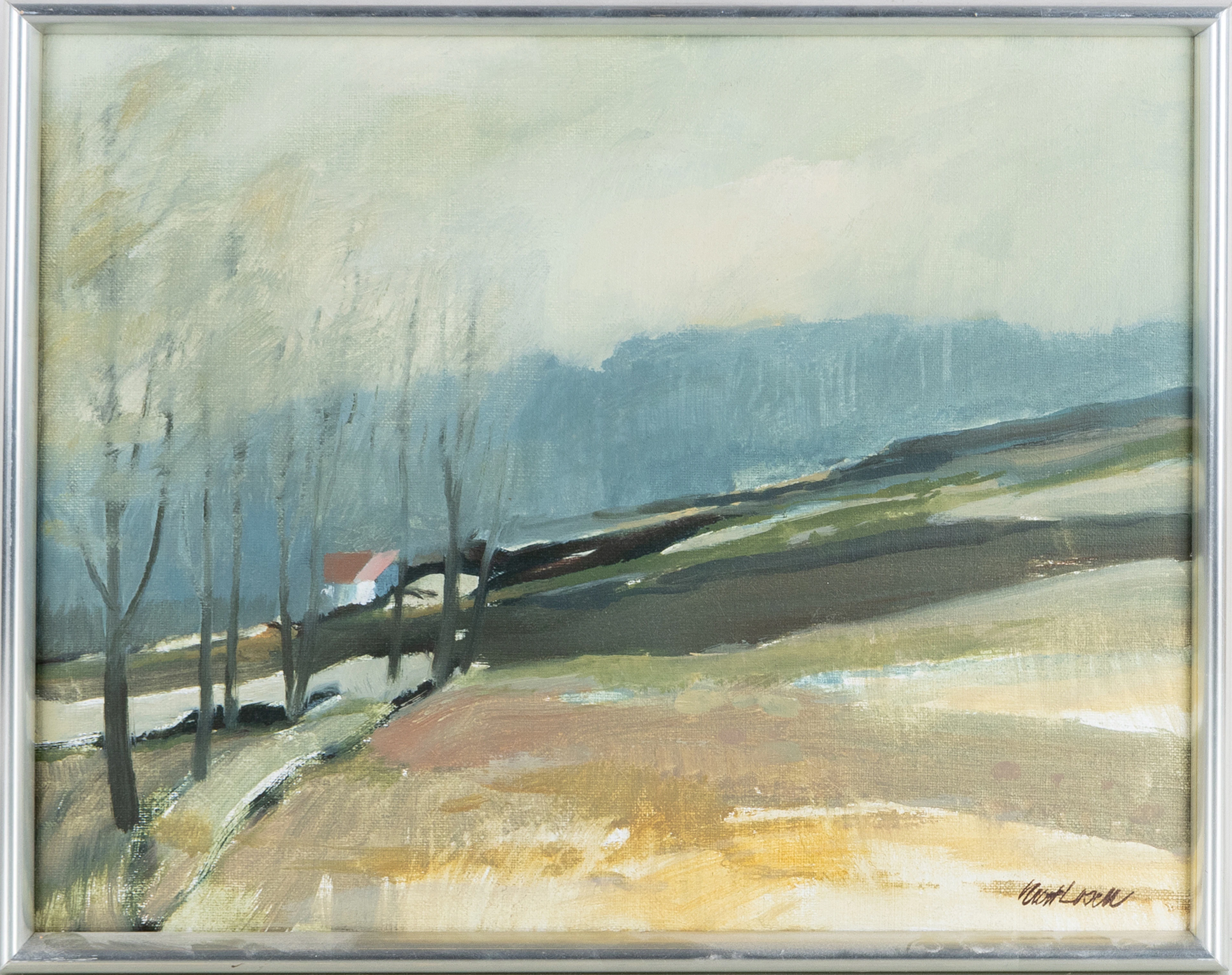 KURT LOSELL (1933-2015), óleo sobre lienzo, firmado