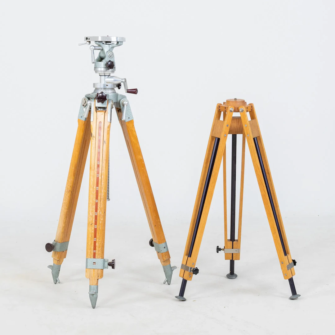TRIPOD, 2 pcs, mid-1900s