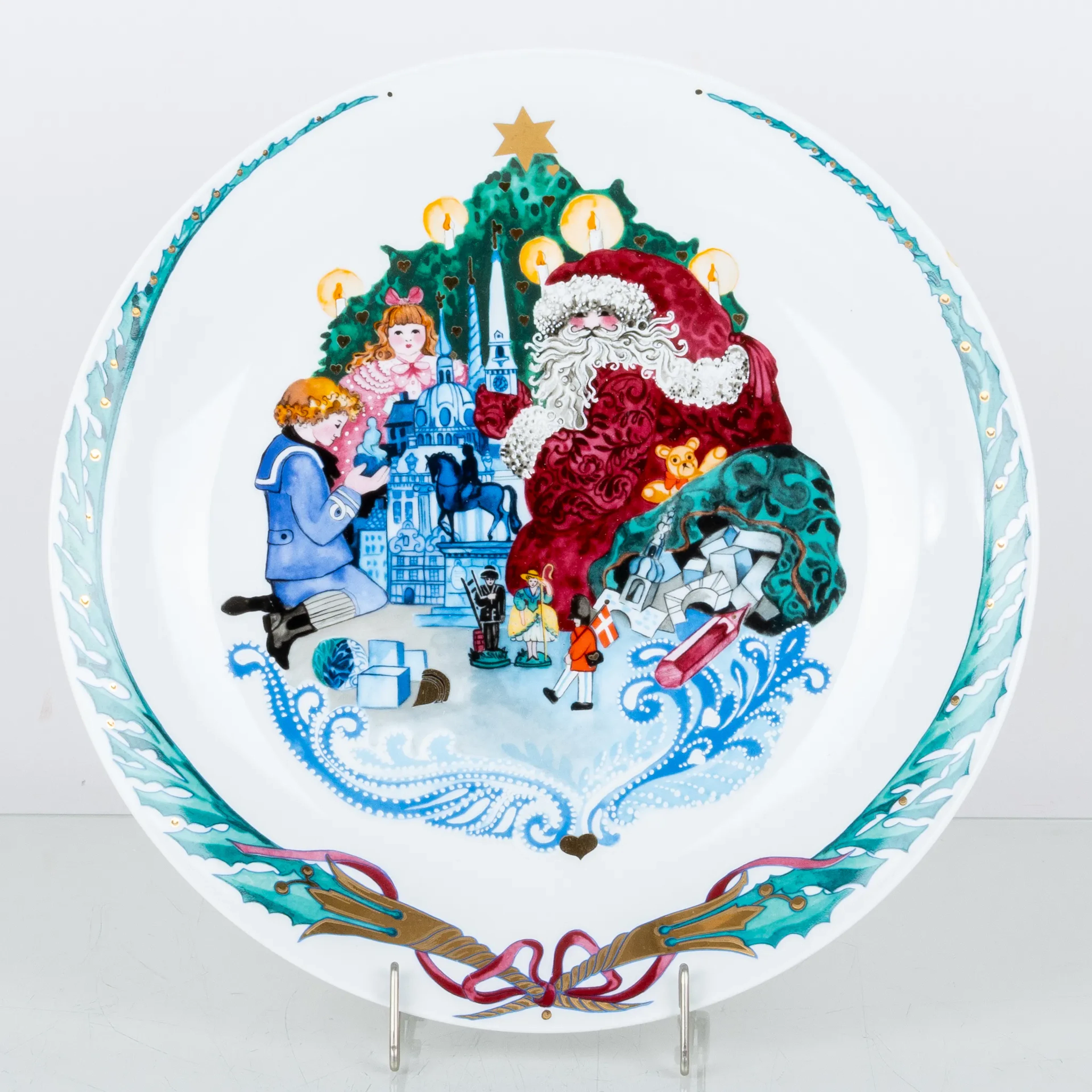 FAT, Porzellan, "Jingle Bells", Royal Copenhagen, Dänemark