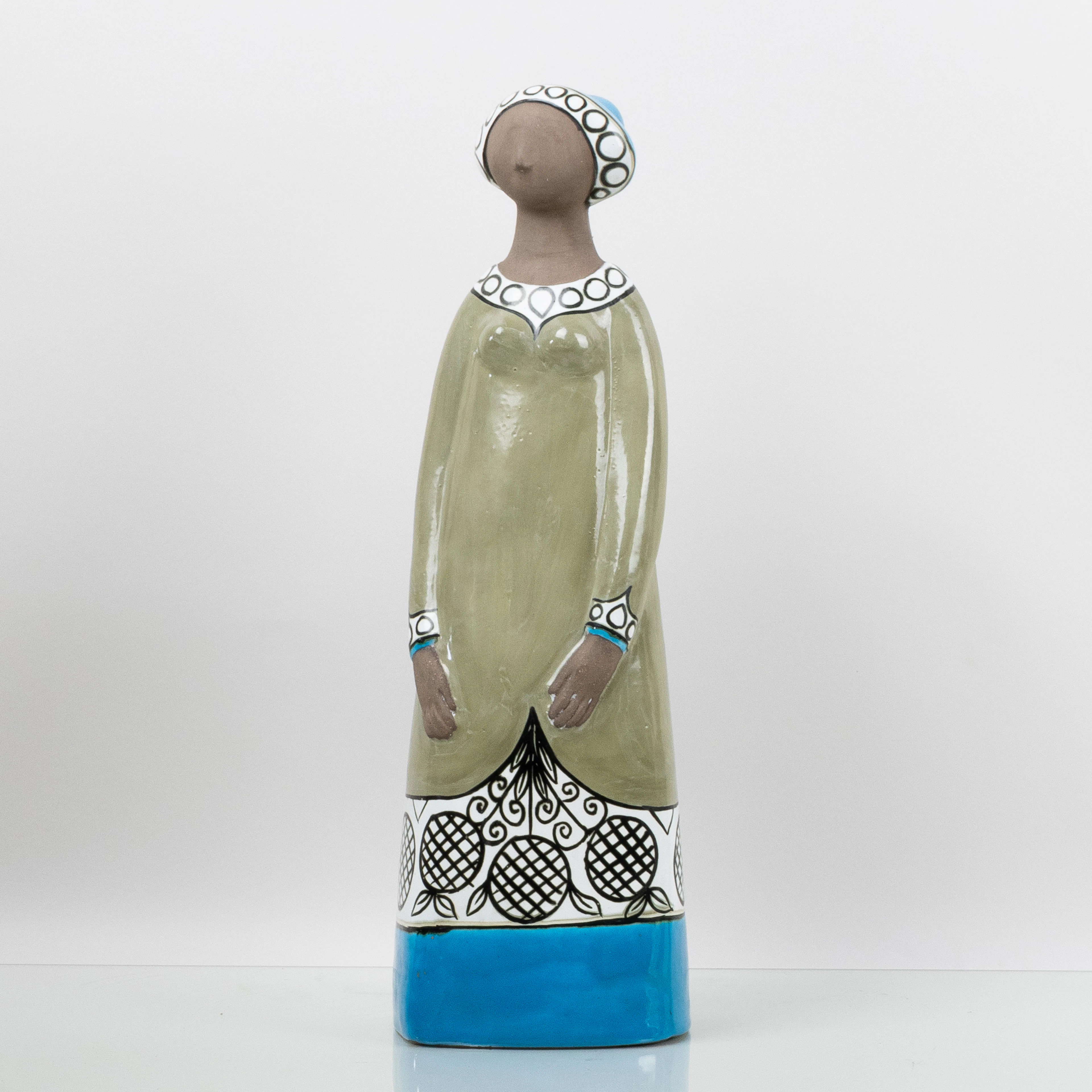 MARI SIMMULSON (1911-2000), una figura, cerámica y monogramada firmada