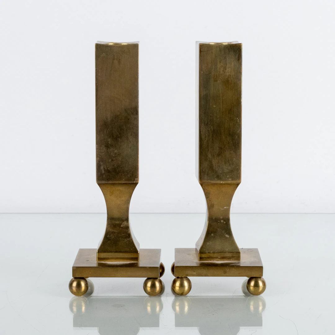 CALBROS, 1 par, latón, latón valón, 1984