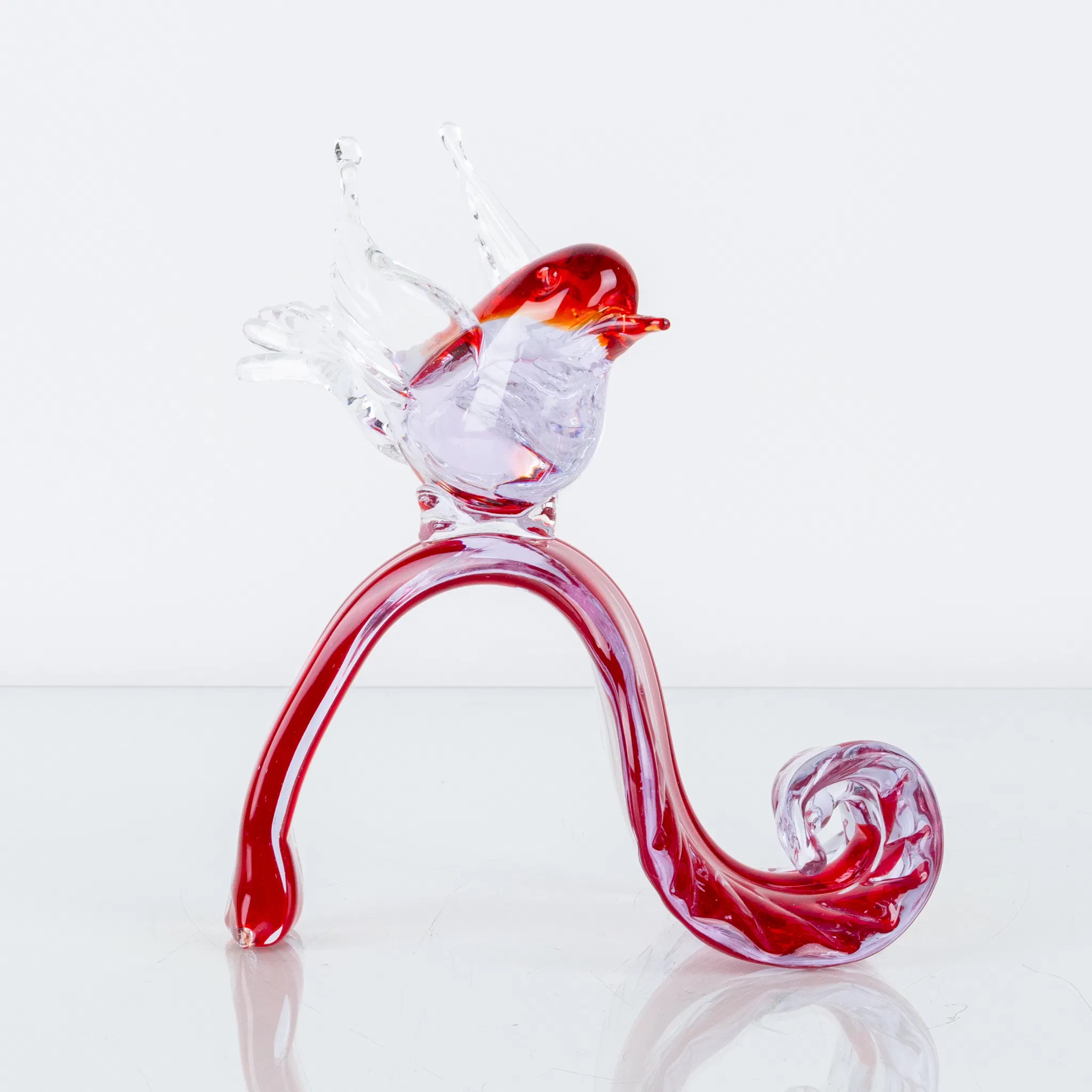 SKULPTUR, Glas, zweite Hälfte des 20. Jahrhunderts, undeutlich signiert