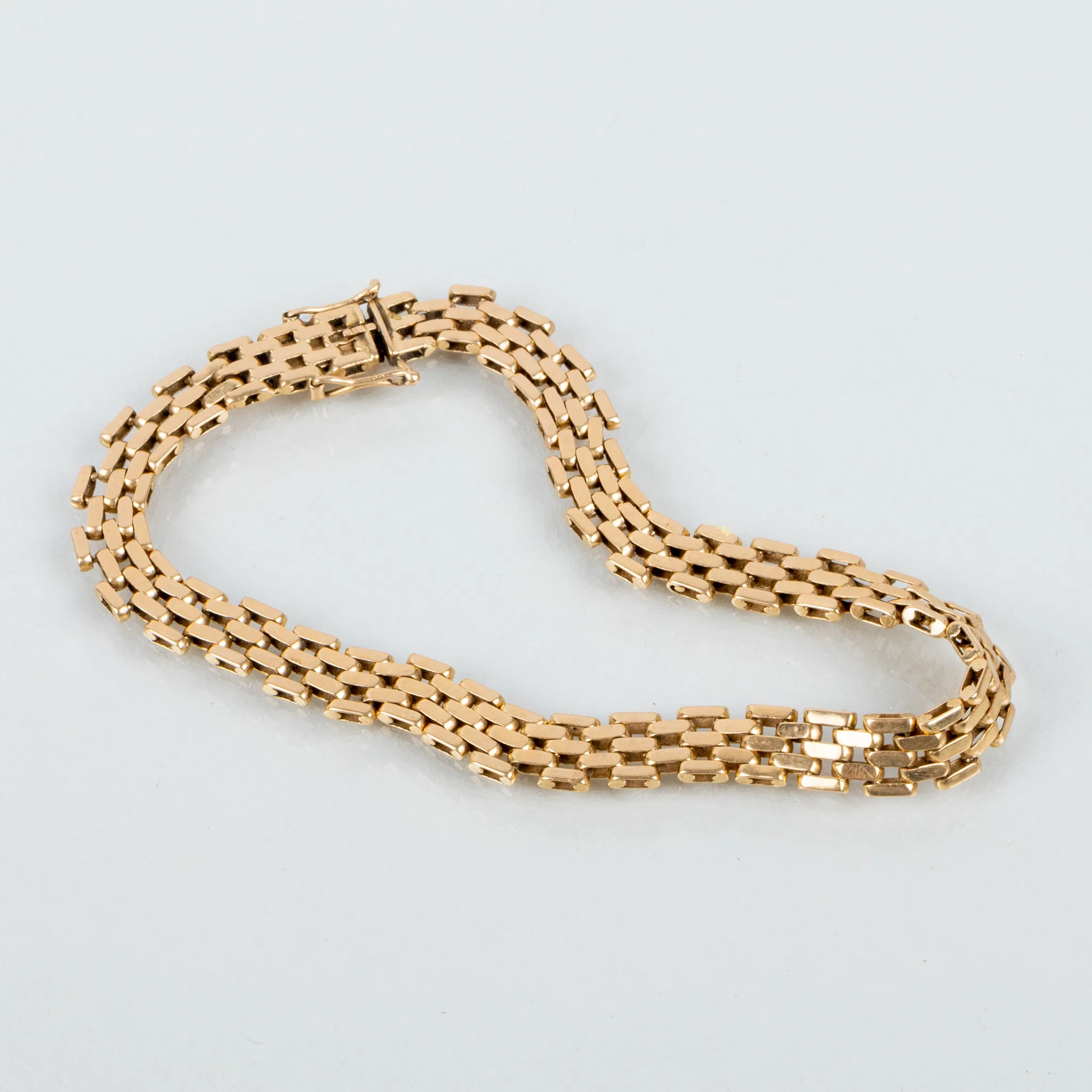 BRACELET, 18k gold, Swedish stamps GD & Co, 1947