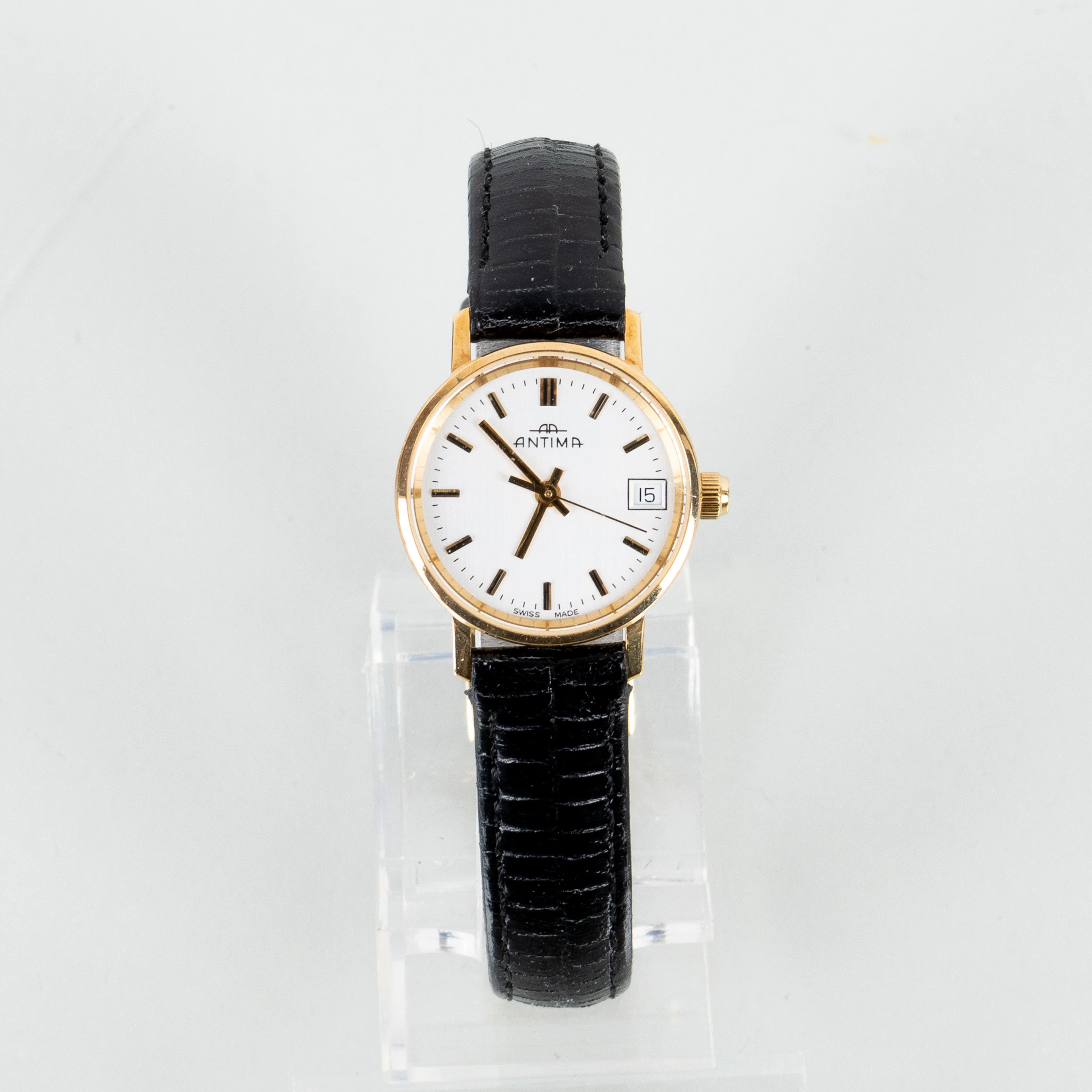 OROLOGIO DA POLSO DA DONNA, oro 14 carati, quarzo, Antima