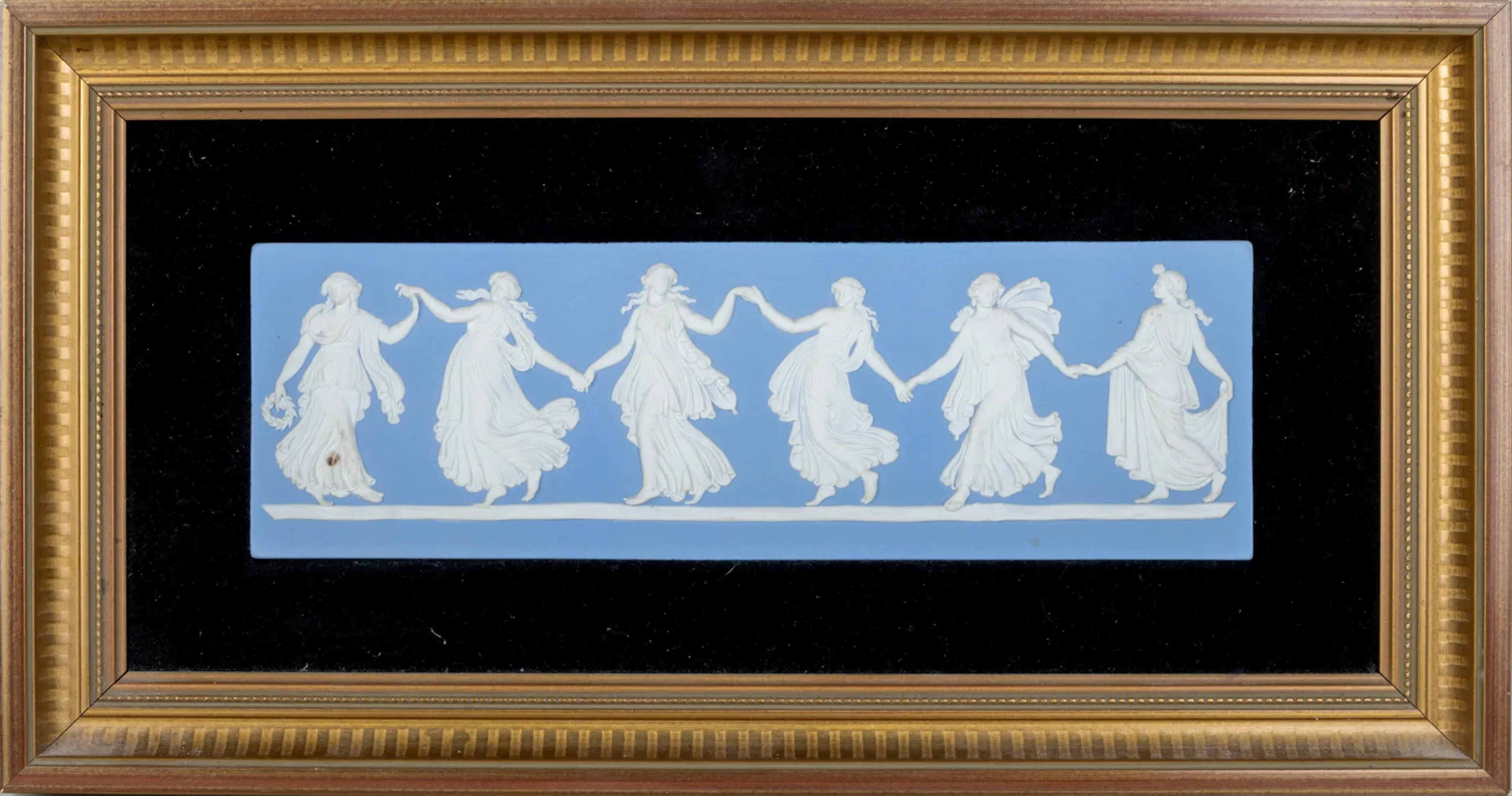 WALL RELIEF, jasperware, Wedgwood, England, 1900s