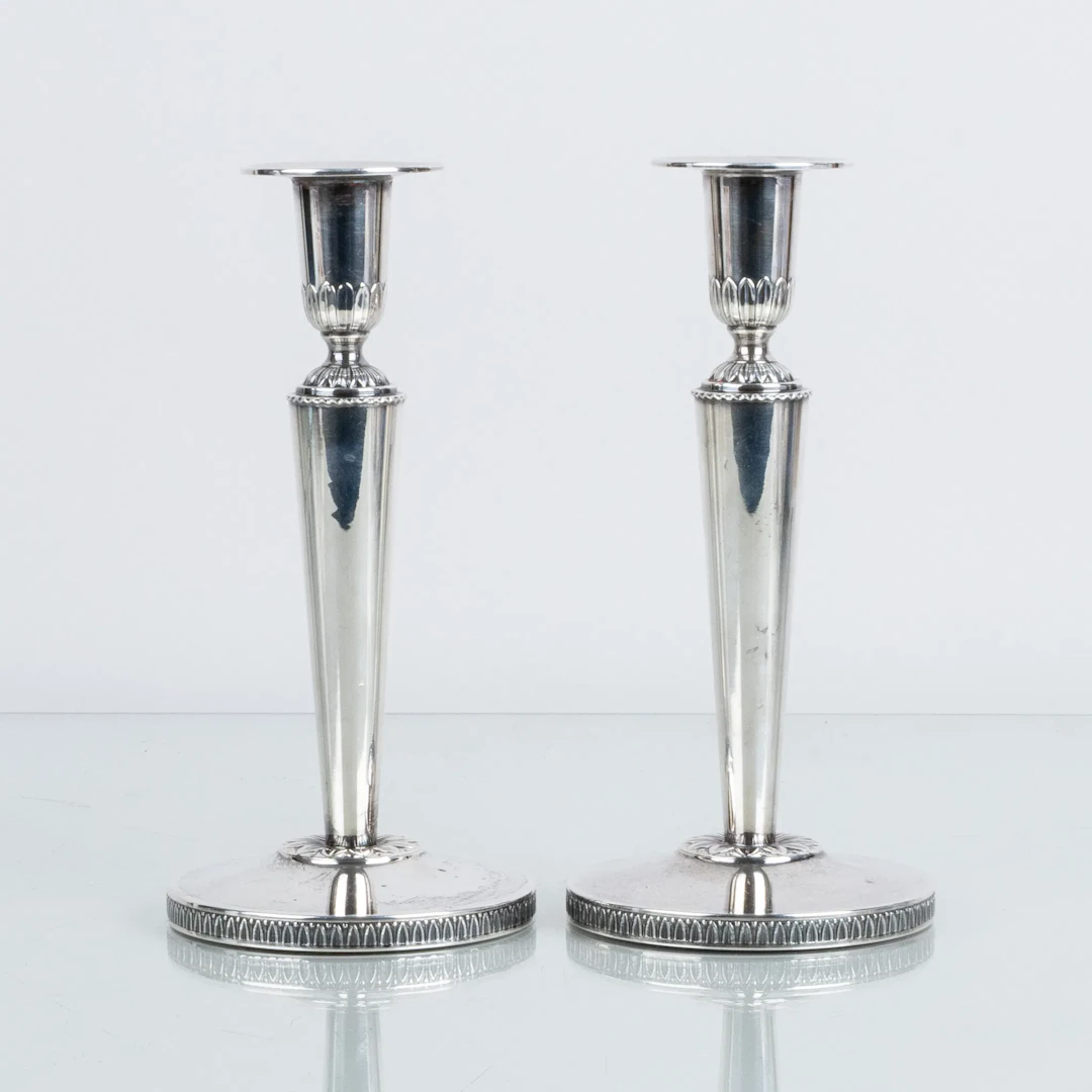 CALBROS, 1 par, plata, Gotemburgo 1962