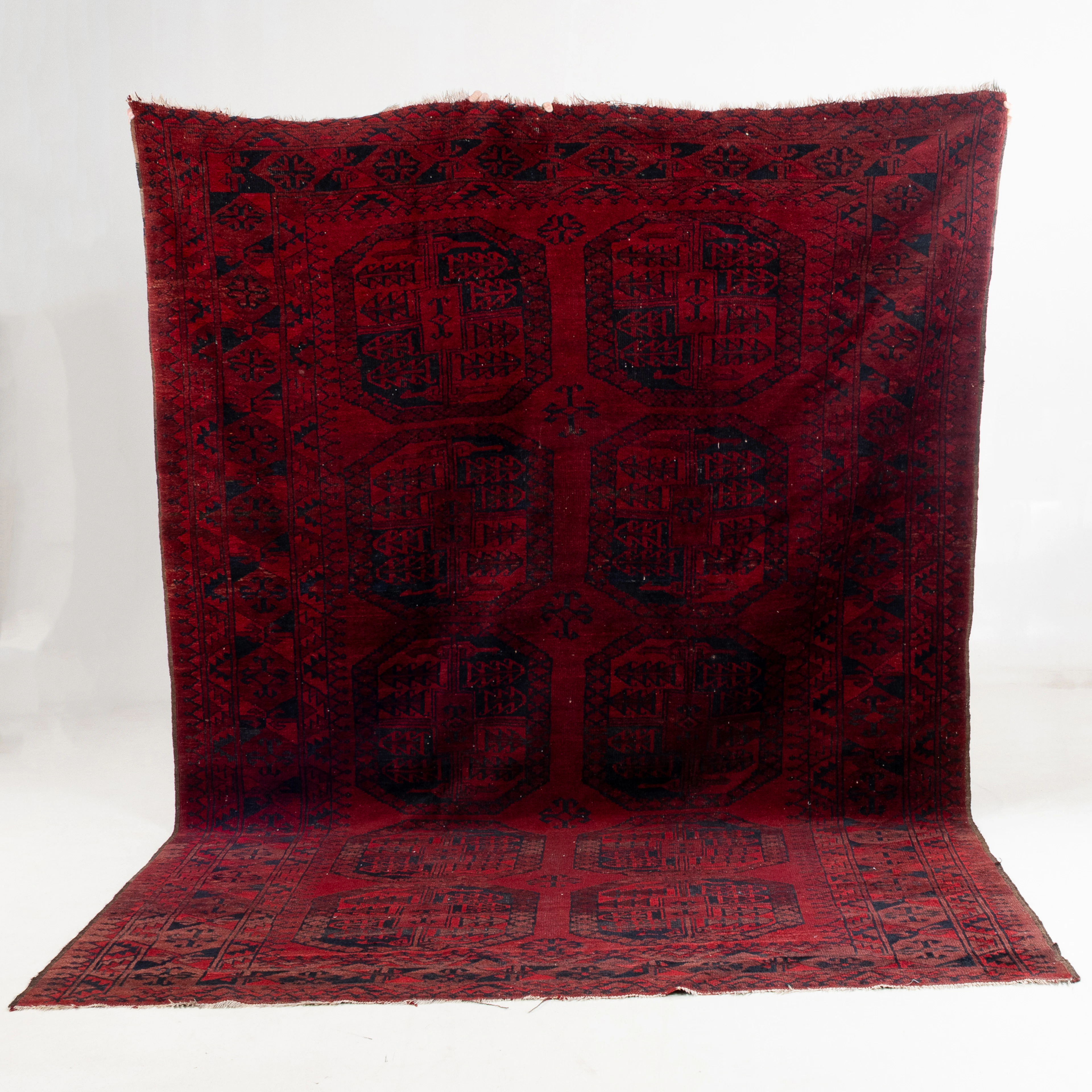 TAPIS ORIENT, Afghan, ancien, env. 313 x 210 cm