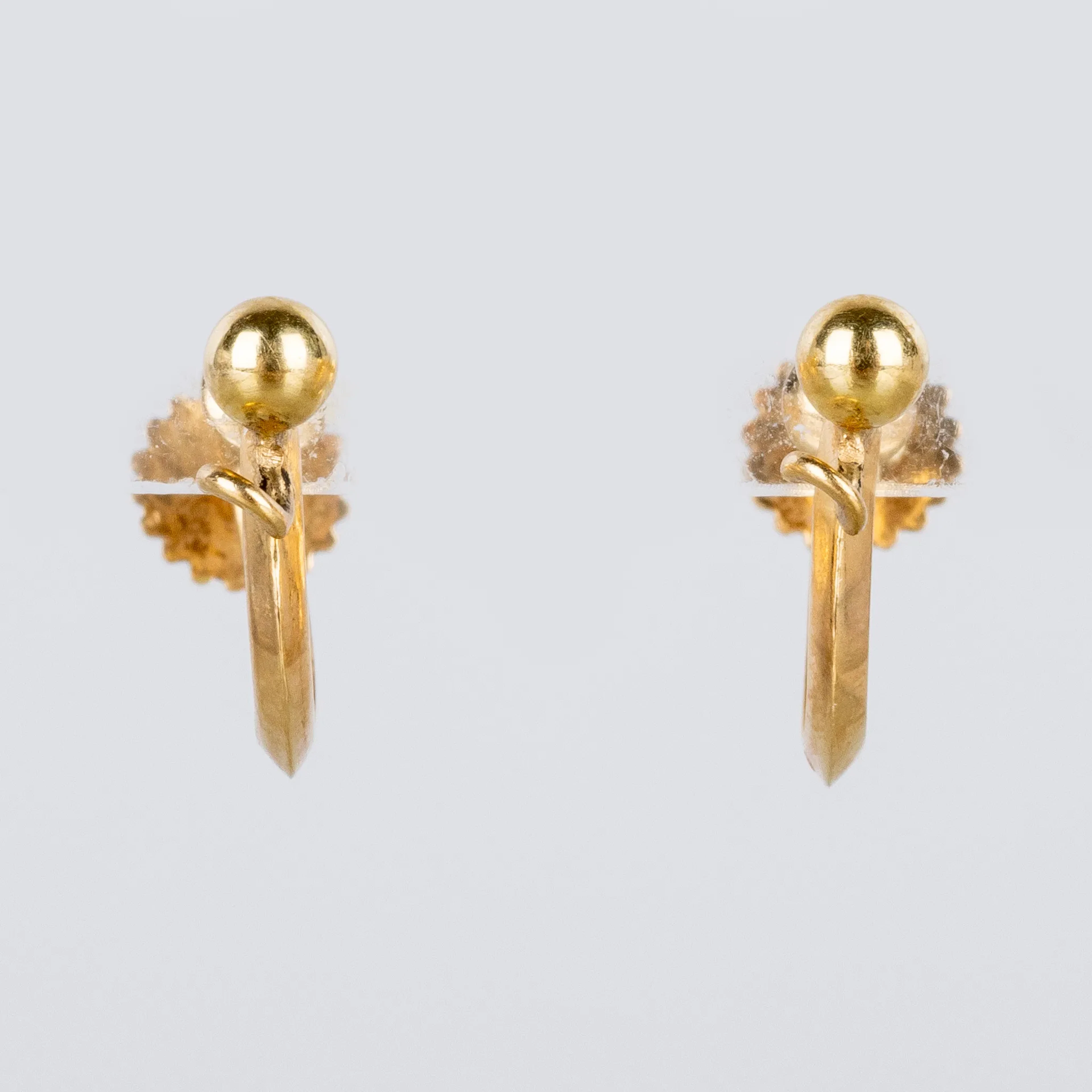 PENDIENTES, 1 par, oro de 18 quilates, GD&Co, Malmö