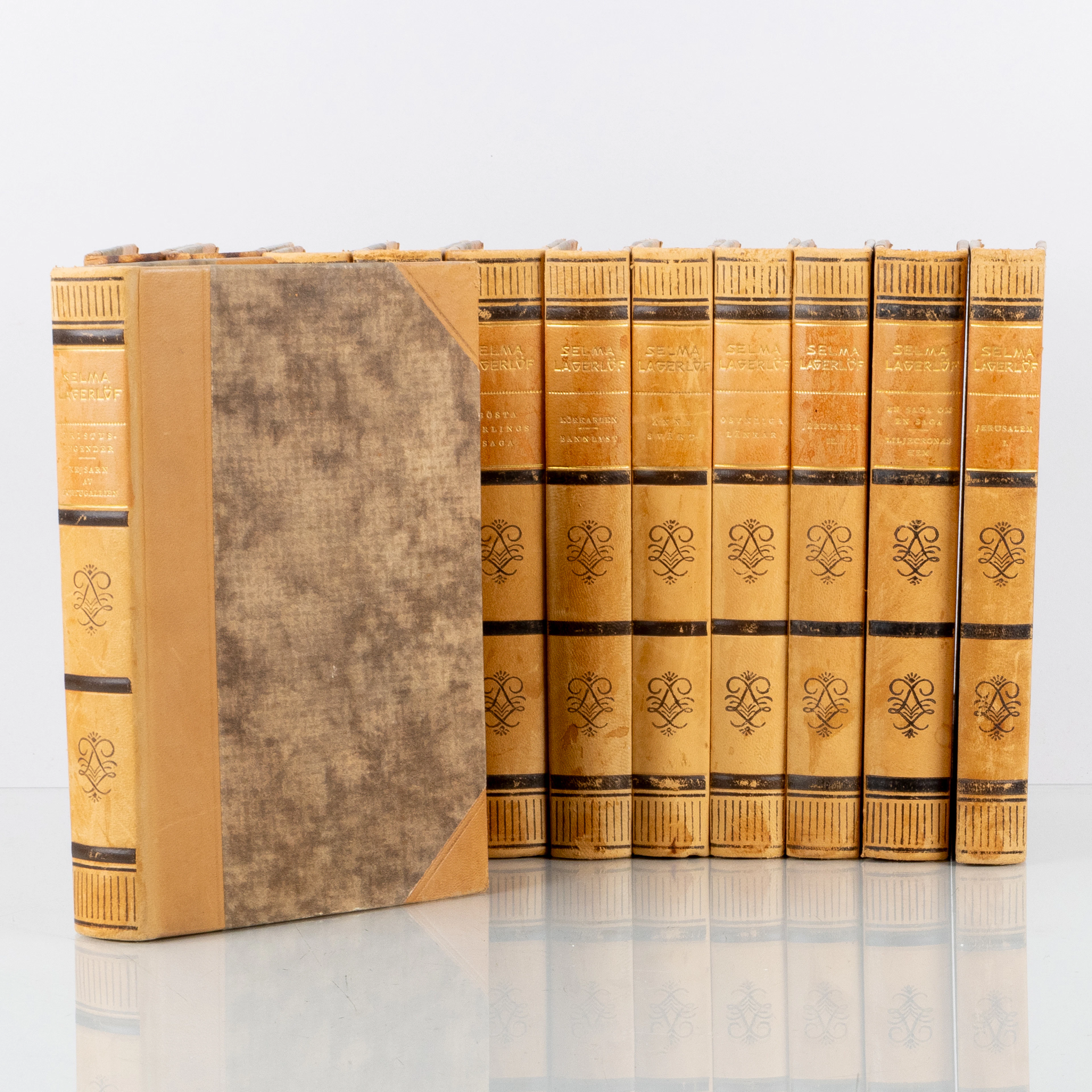SELMA LAGERLÖF, 12 libri, "Skrifter", Albert Bonniers förlag, 1933