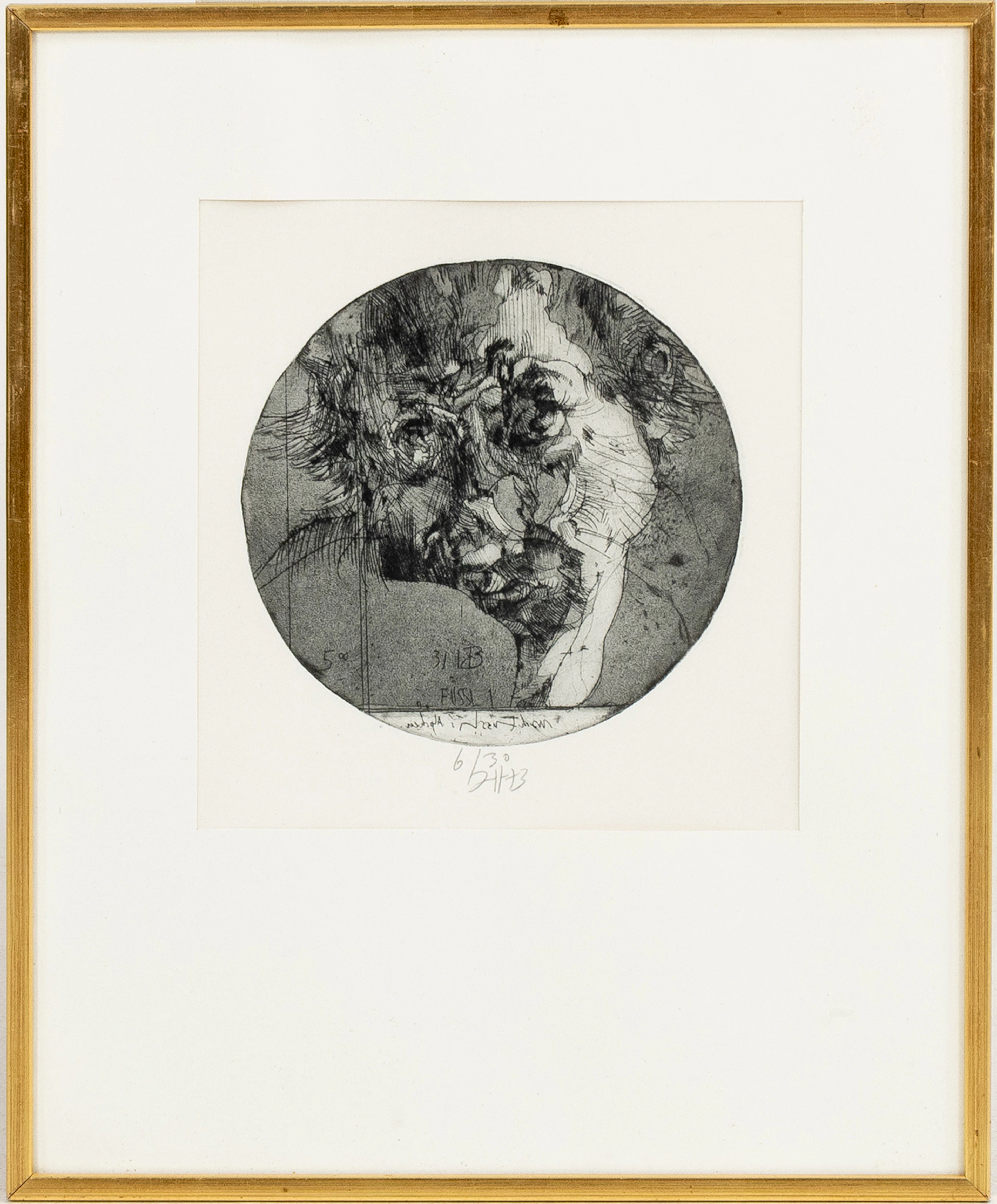HORST JANSSEN (1929-1995), eau-forte, signée et numérotée 6/30