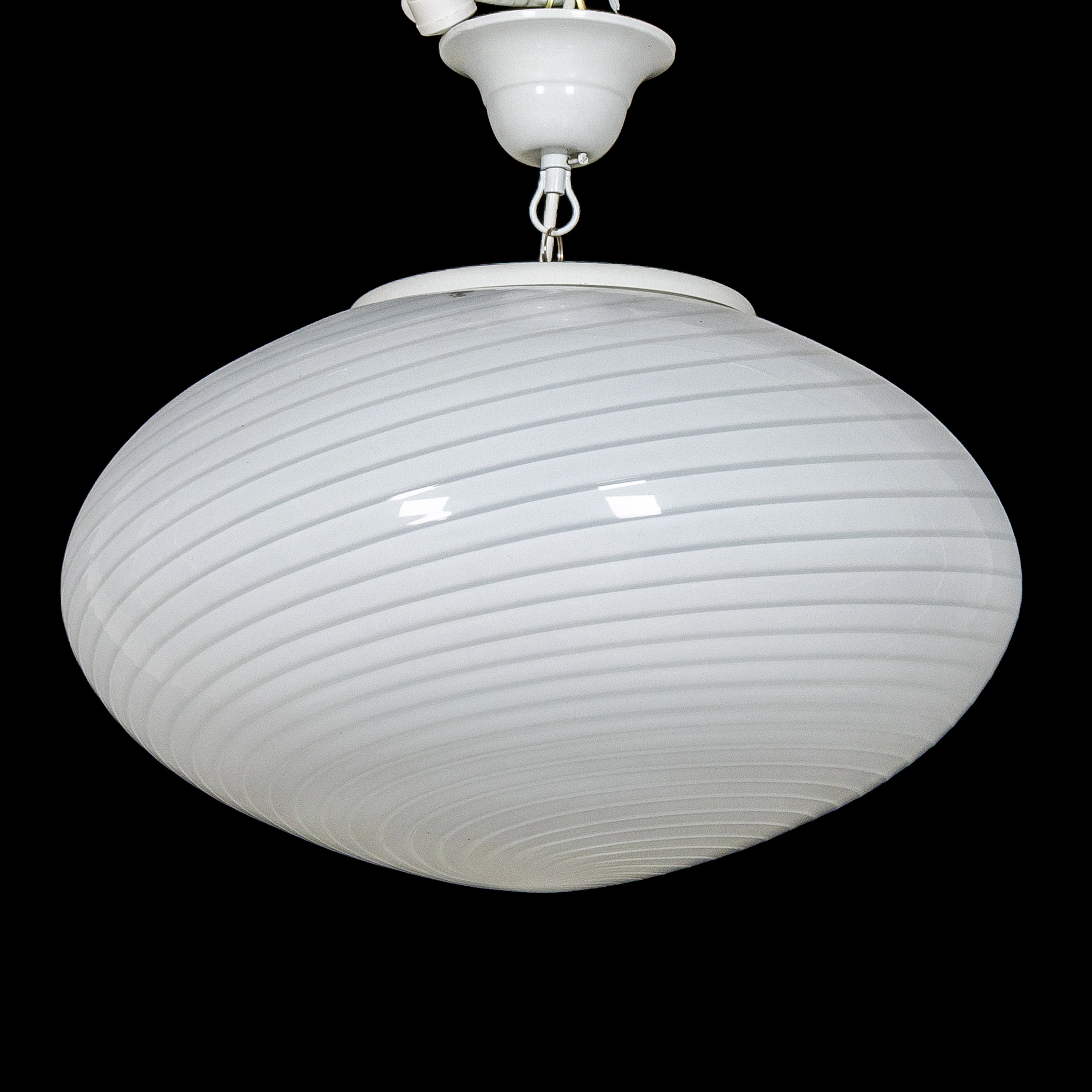 TAKLAMPA, glas, Vetri, Murano, Italien, 1970-/80-tal