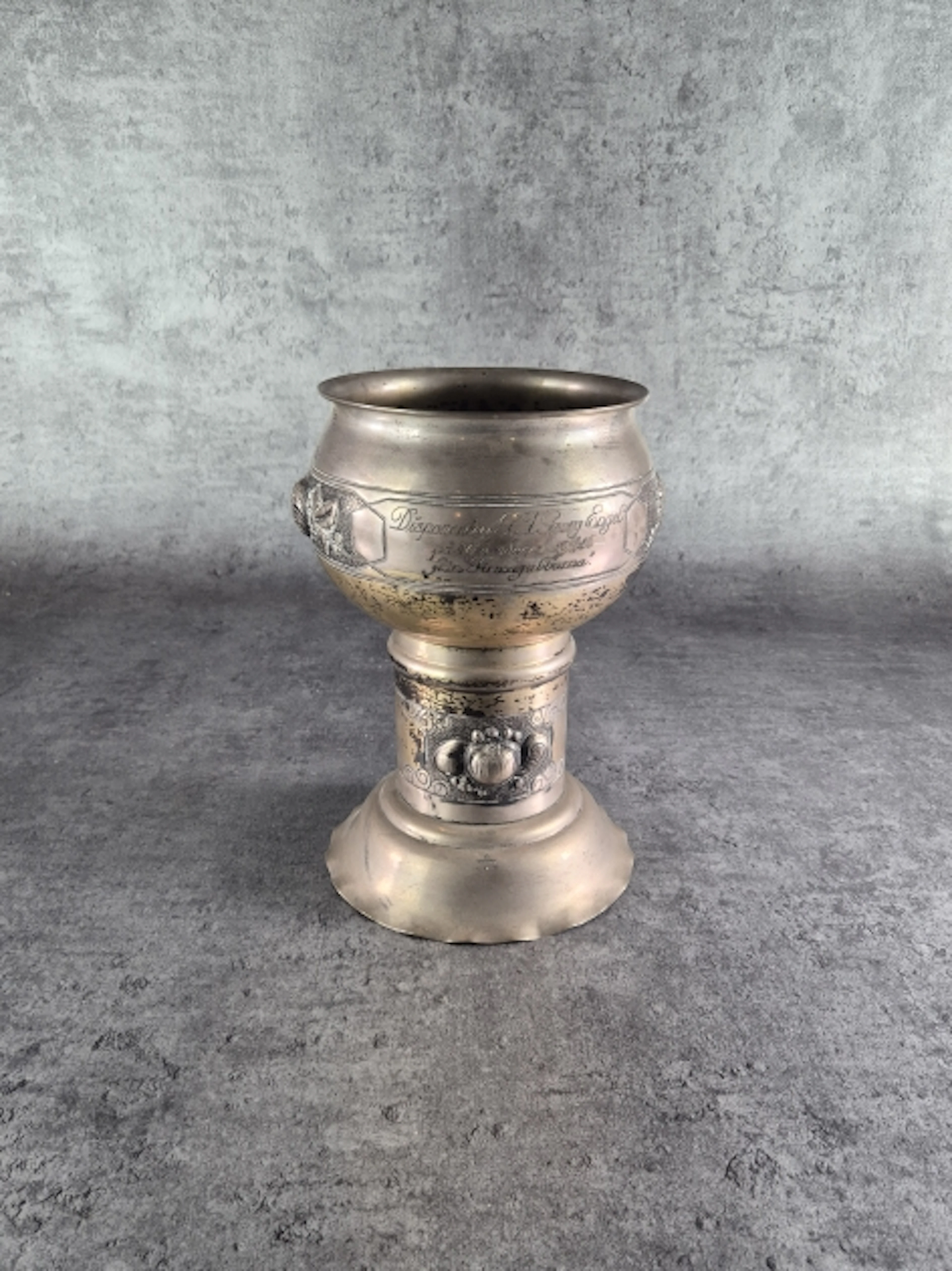 Pokal. Silver.