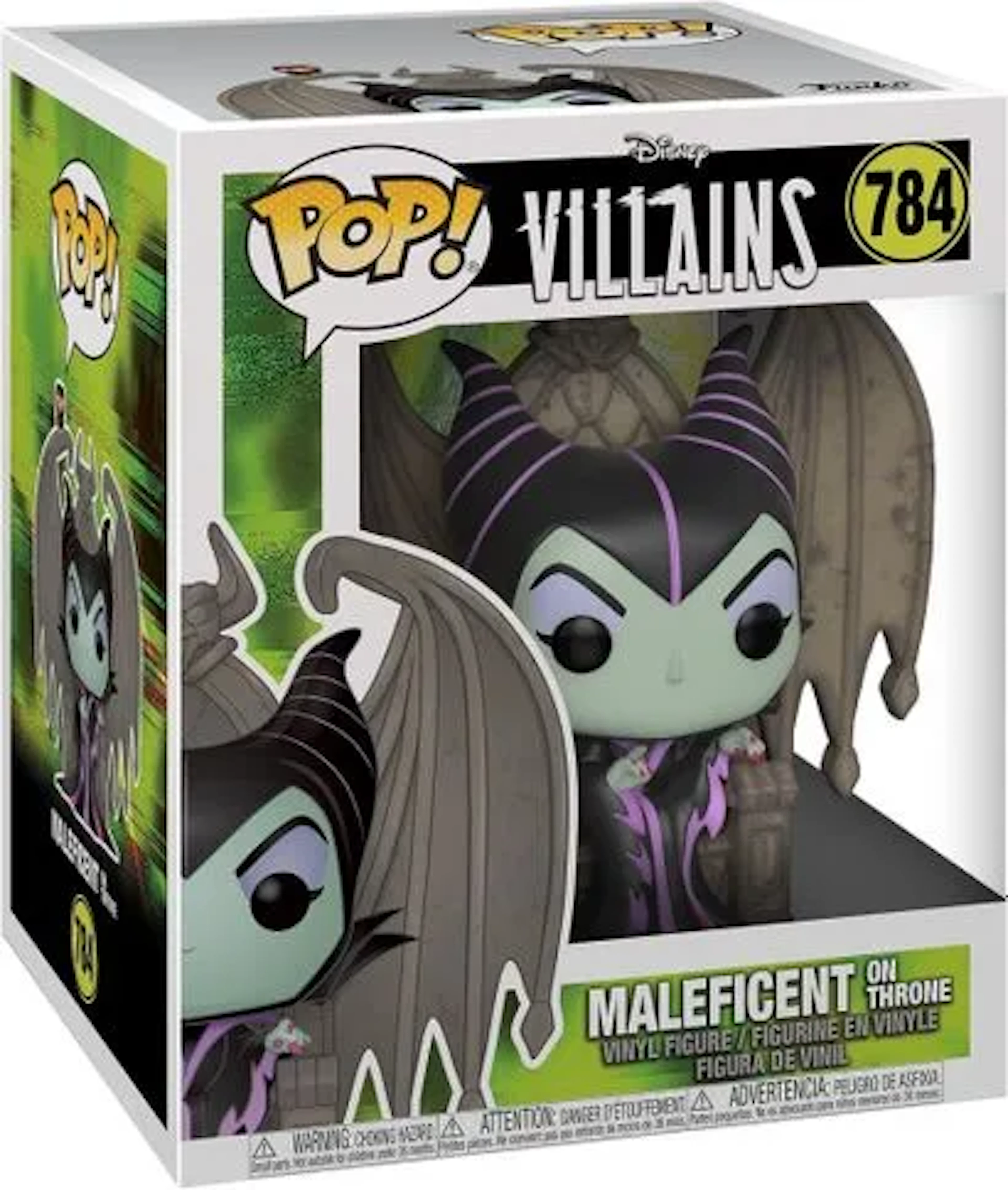 MALEFICENT ON HER THRONE — Funko Pop Deluxe No. 784 - Lot 31