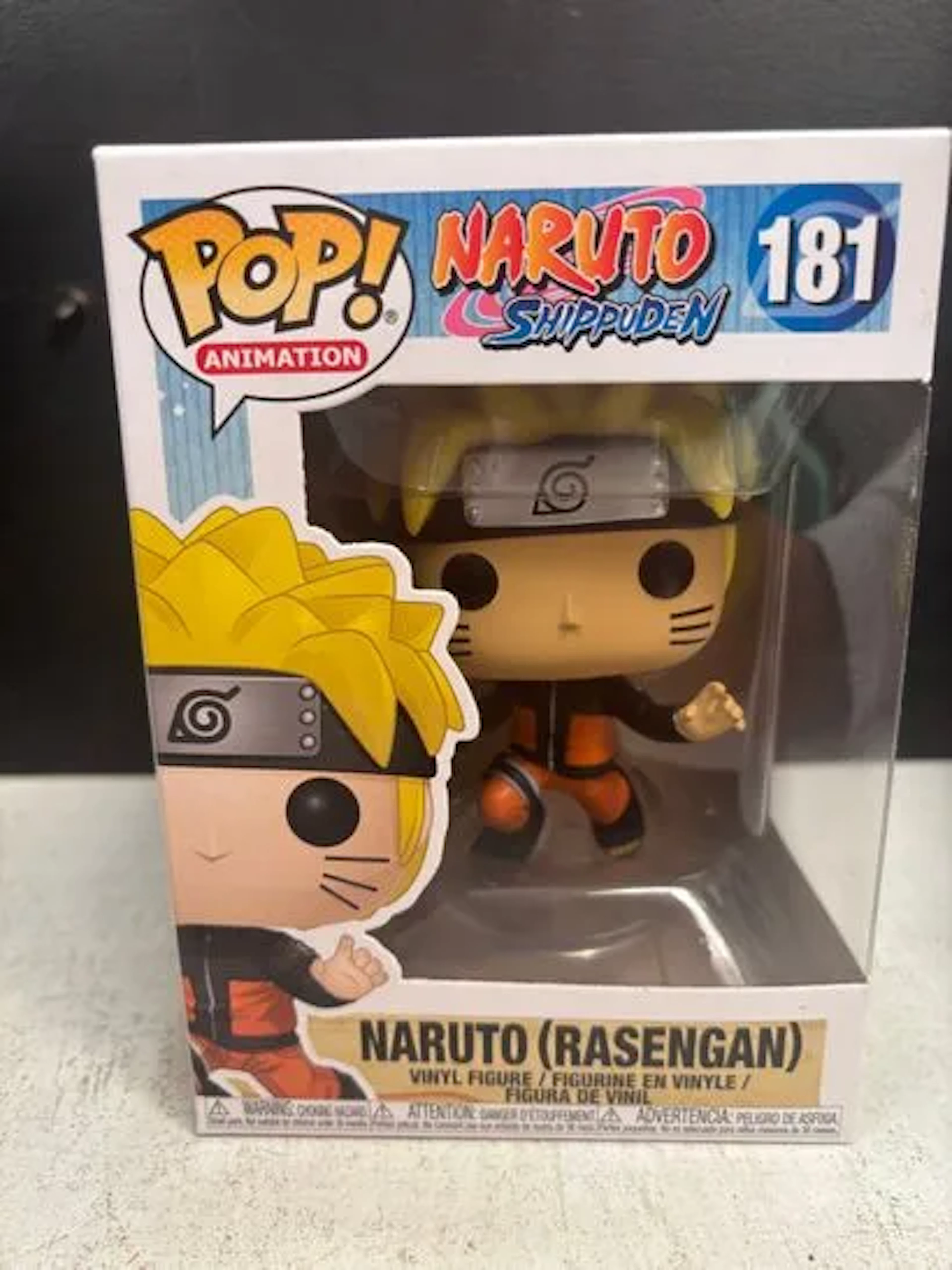 FUNKO POP! ANIMATION - NARUTO (RASENGAN) No. 181 - Lot 2