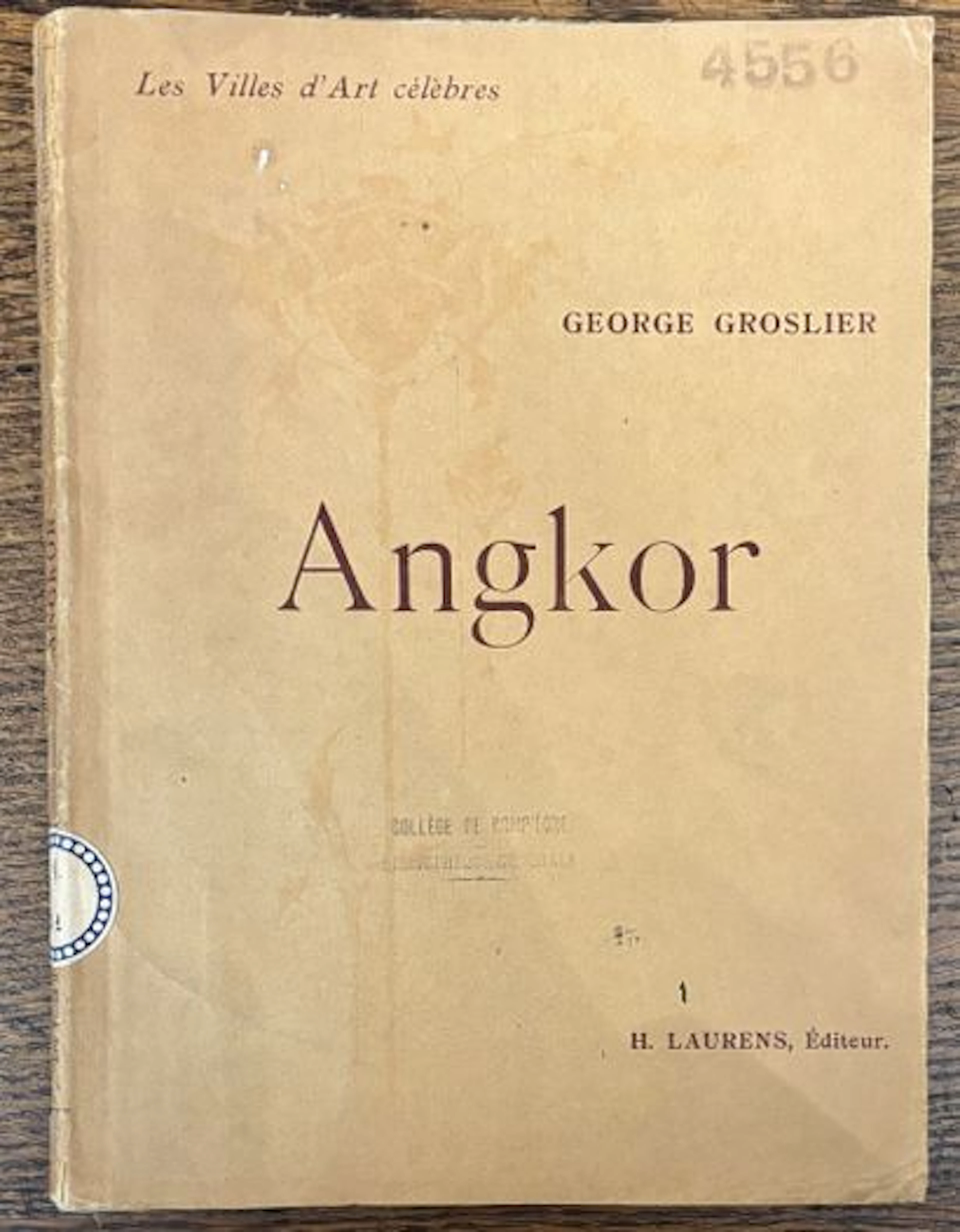 GROSLIER (George). — Angkor. - Lot 141