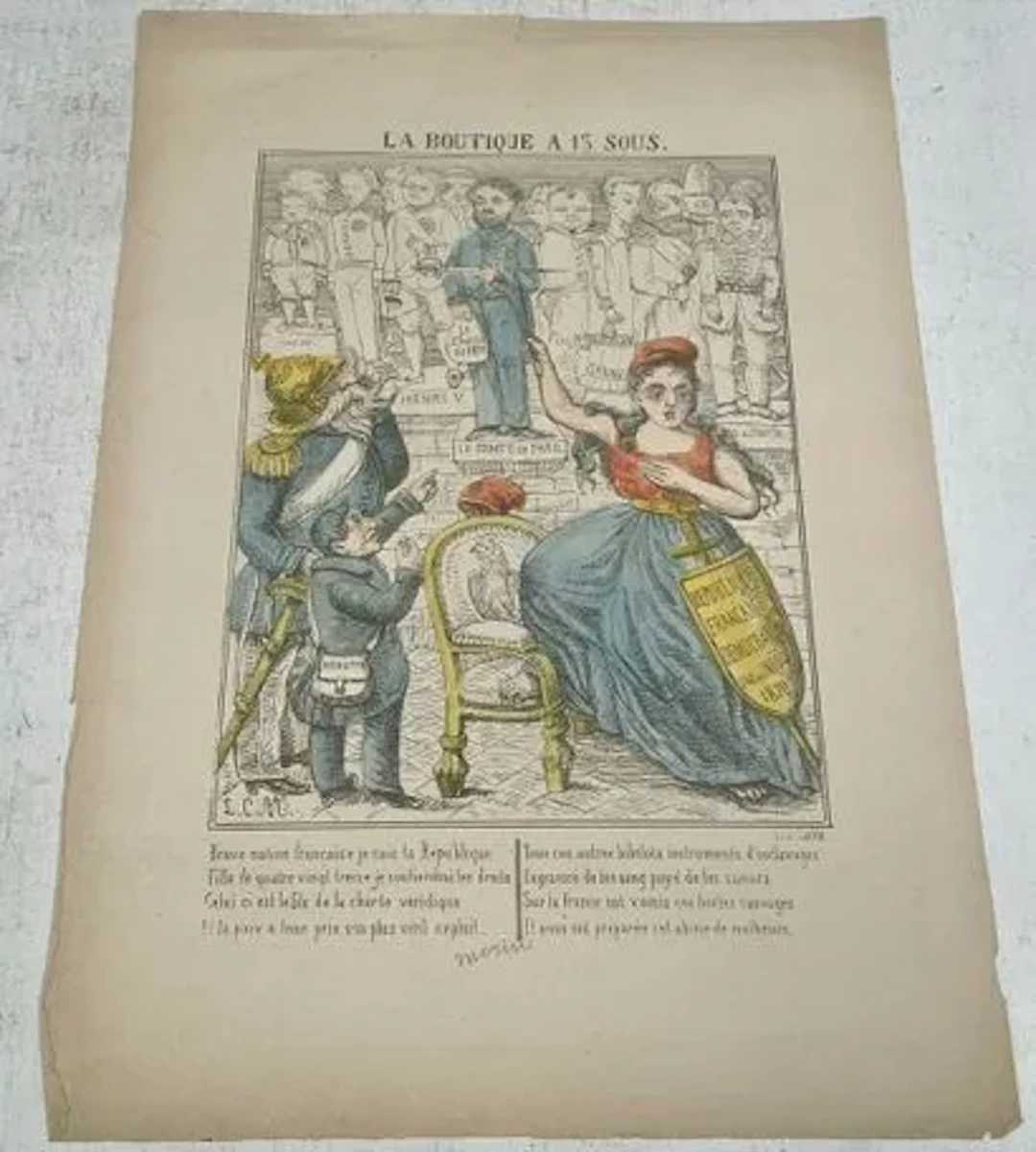 LA BOUTIQUE À 13 SOUS - Lot 177