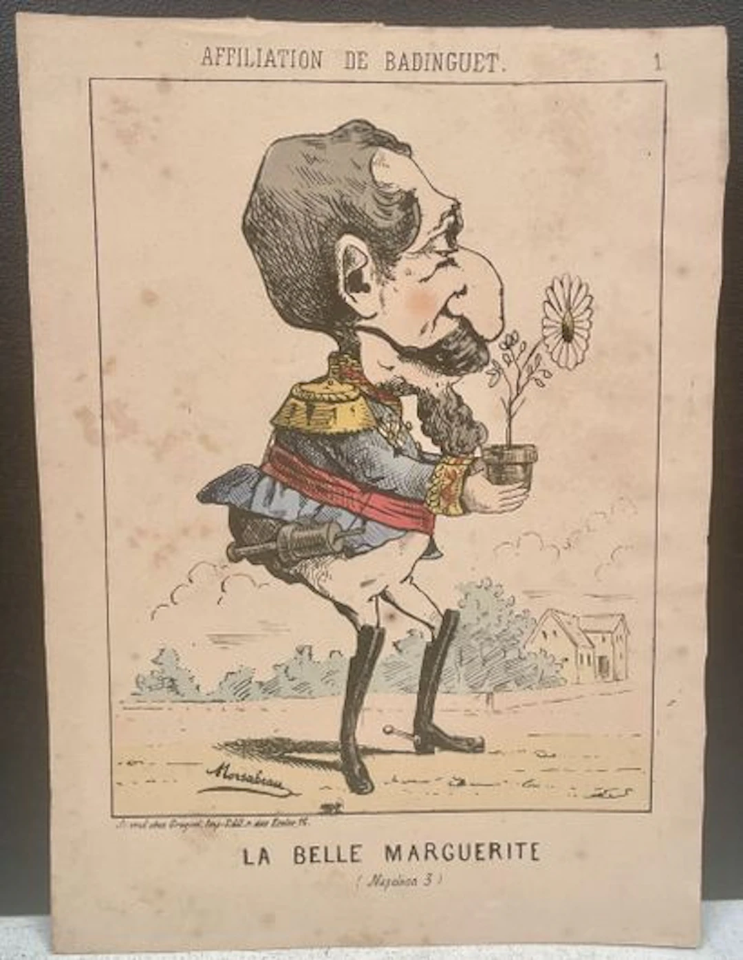 BADINGUET'S AFFILIATION, No. 1 — THE BEAUTIFUL MARGUERITE - Lot 47