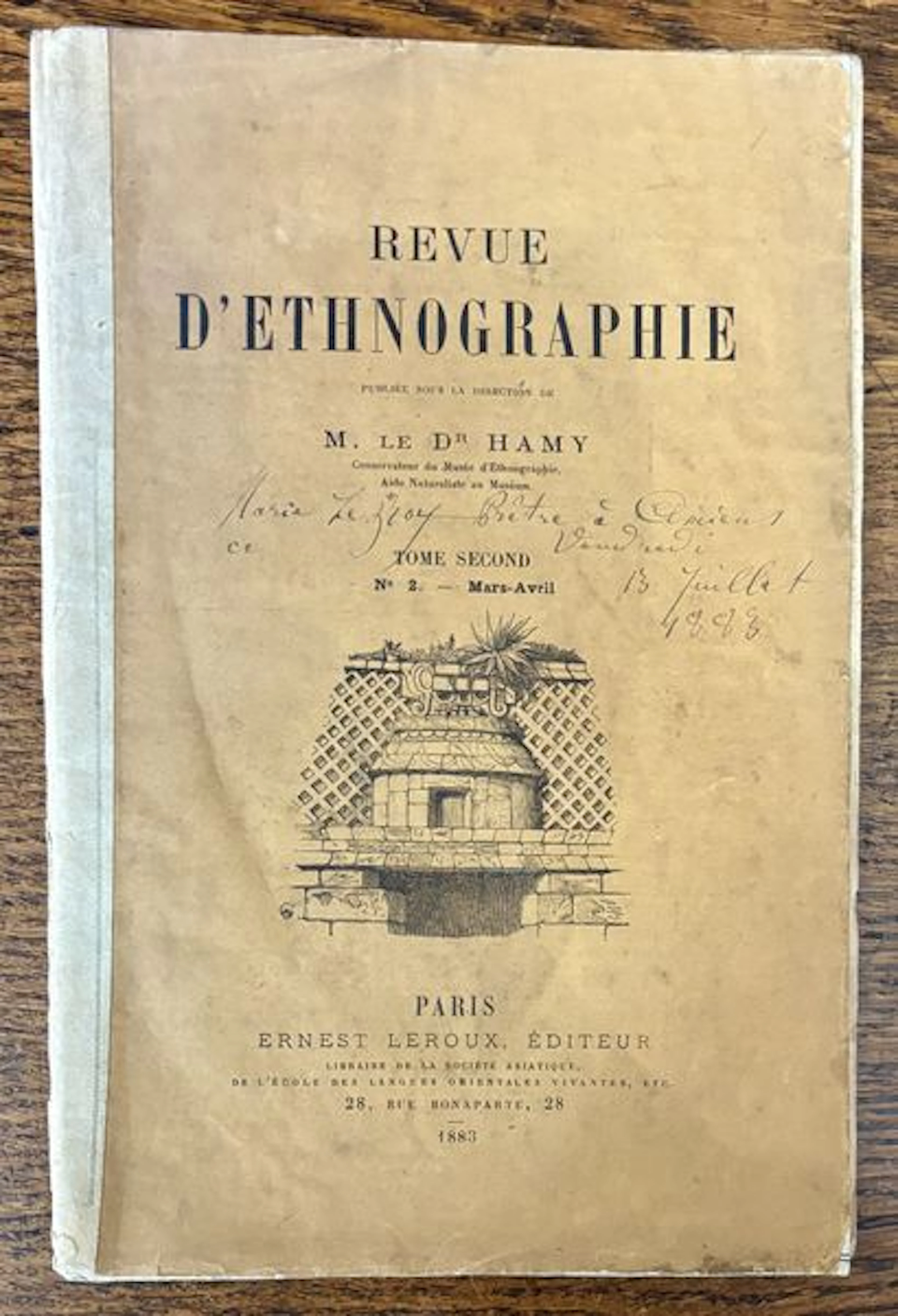 QUATREFAGES (Armand de) — HAMY (Ernest-Théodore), dir. - Lot 259