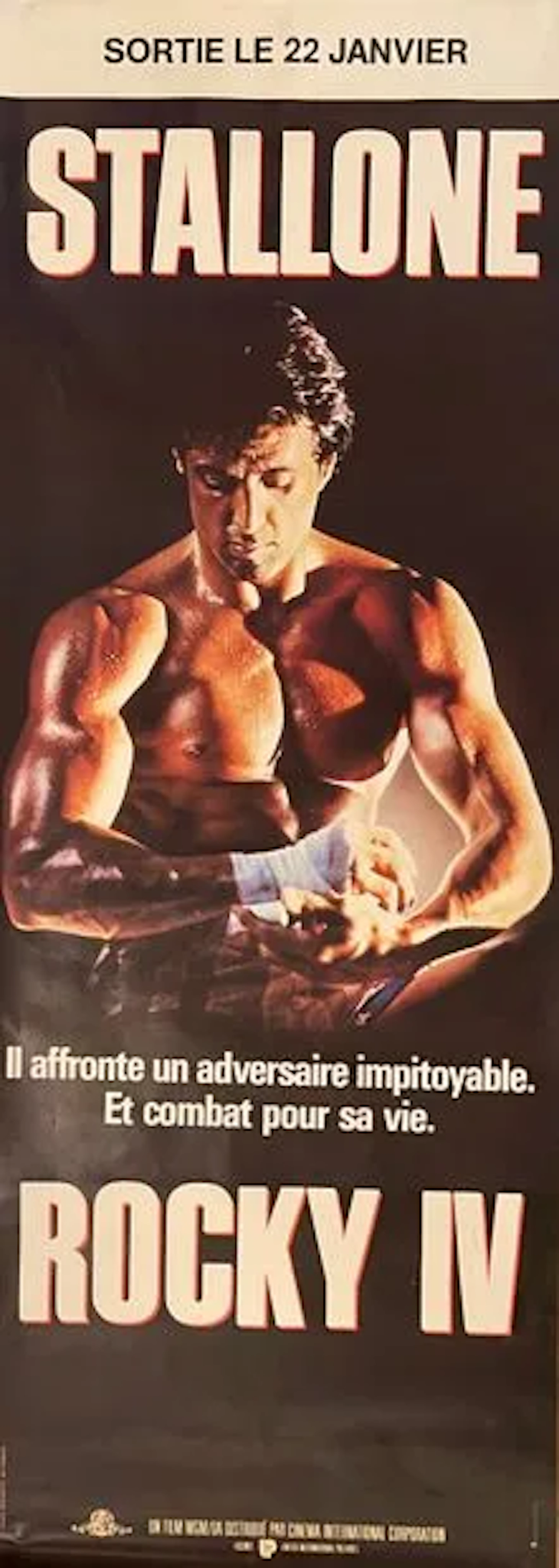 ROCKY IV" MOVIE POSTER - Lot 5