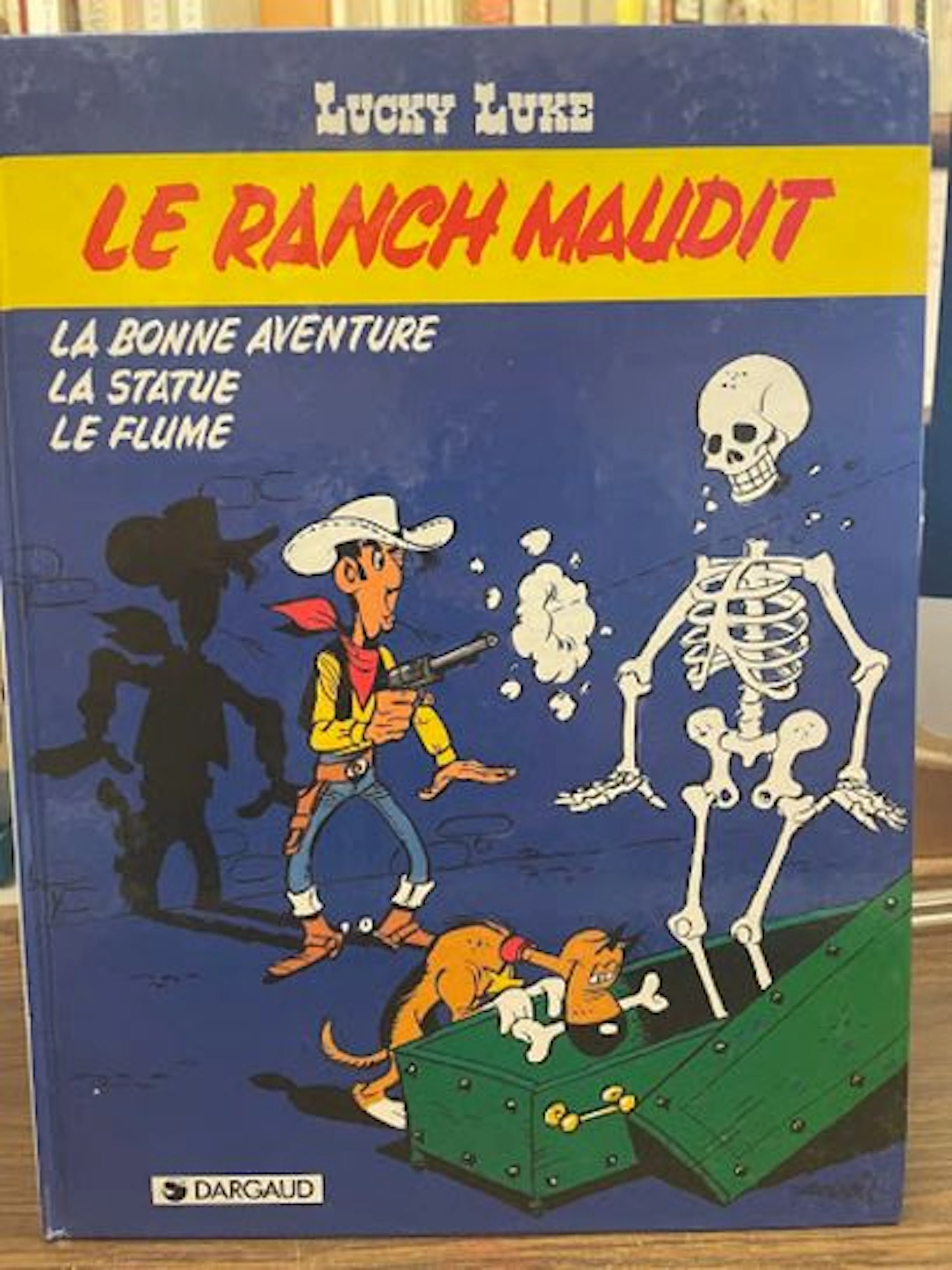 BD Lucky Luke - Le Ranch Maudit - Réédition Dargaud 1997 - Lot 274