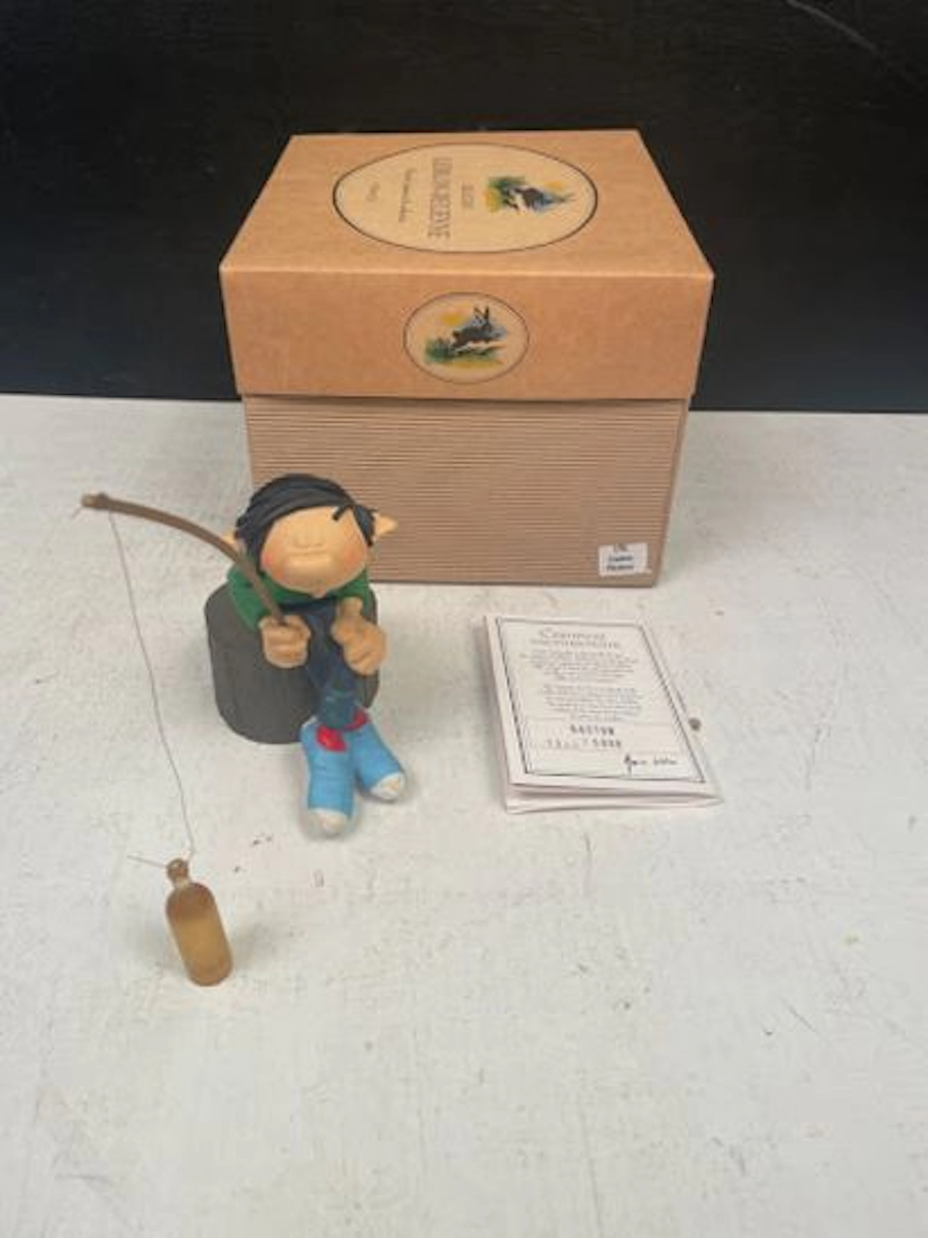 Leblon-Delienne - Gaston Lagaffe - Gaston Pêcheur de bouteil - Lot 63