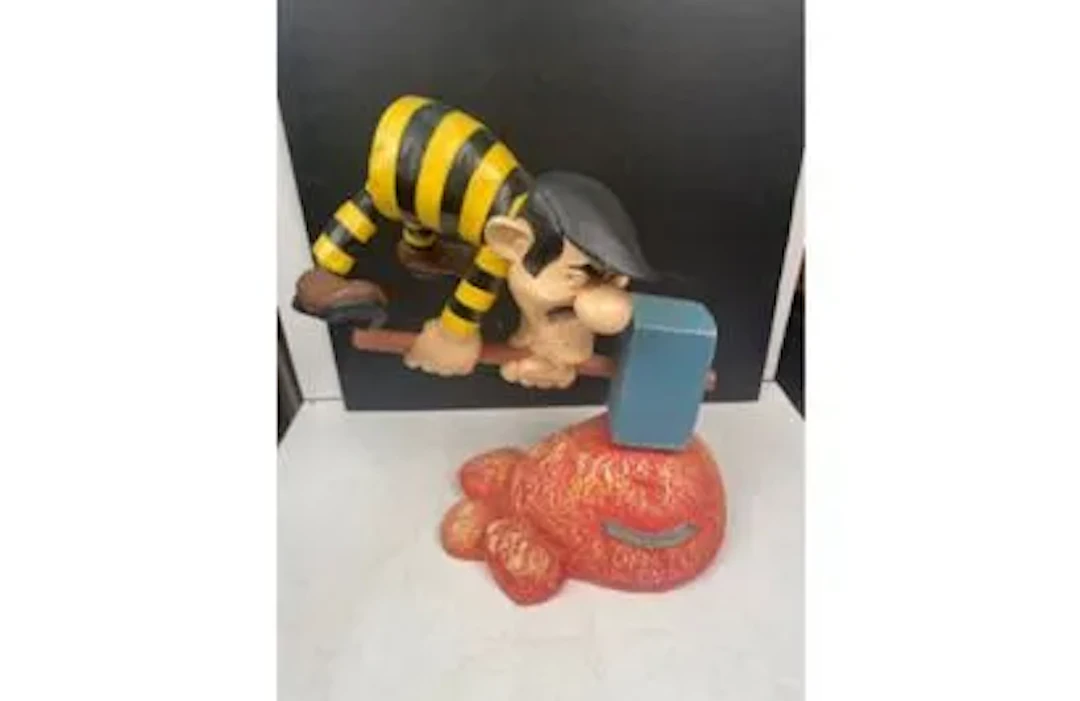 Statuette Joe Dalton au travail - Univers de Lucky Luke (Mor - Lot 96