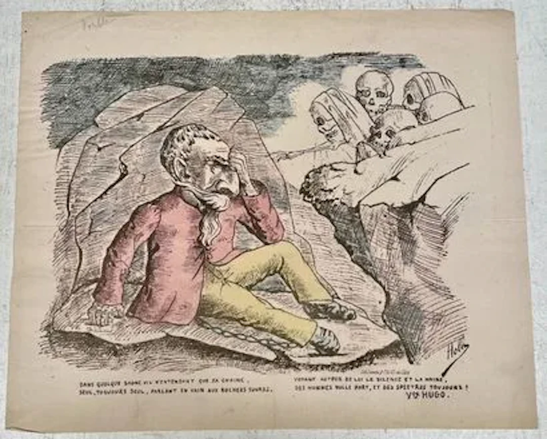 HADOL — VICTOR HUGO EN EXIL - Lot 134