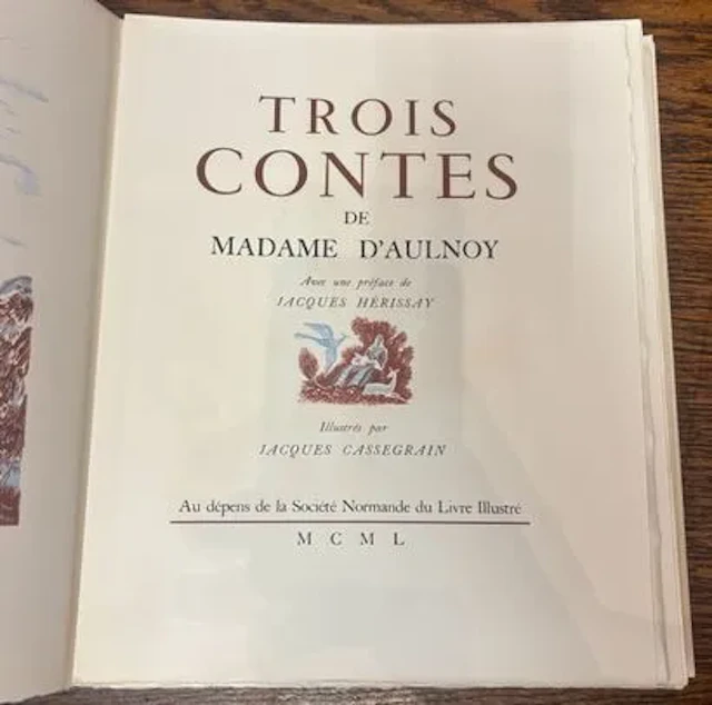 AULNOY (Marie-Catherine Le Jumel de Barneville, Baroness of) - Lot 20