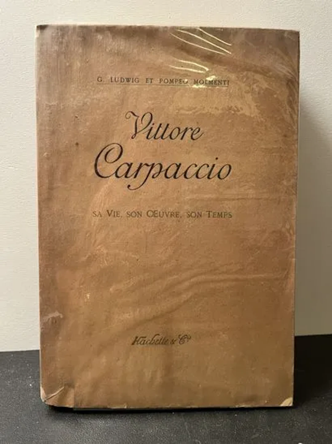 LUDWIG (Gustave) et Pompeo MOLMENTI. Vittore Carpaccio. La v - Lot 195