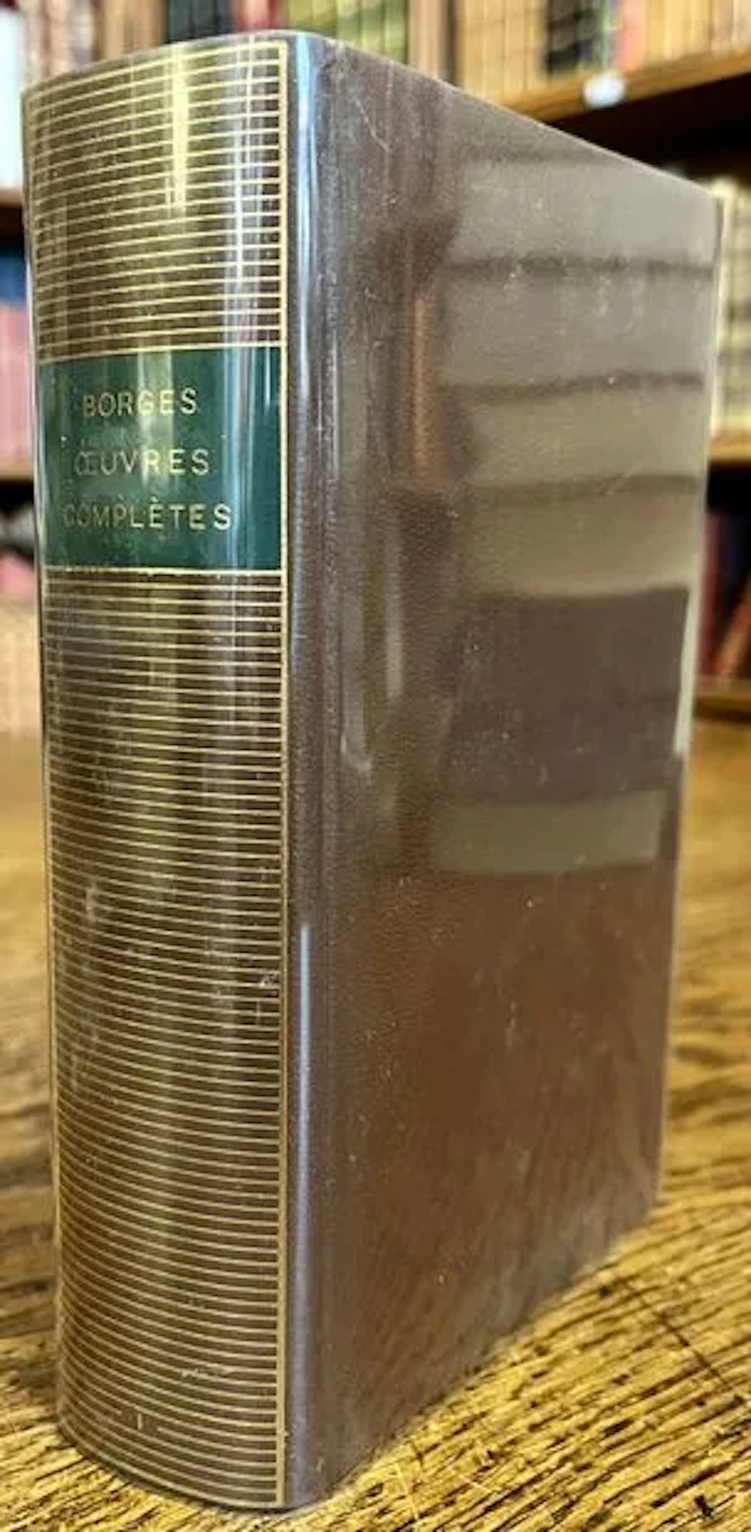 BORGES — OEUVRES COMPLÈTES, TOME I — PLÉIADE — 1993 - Lot 36