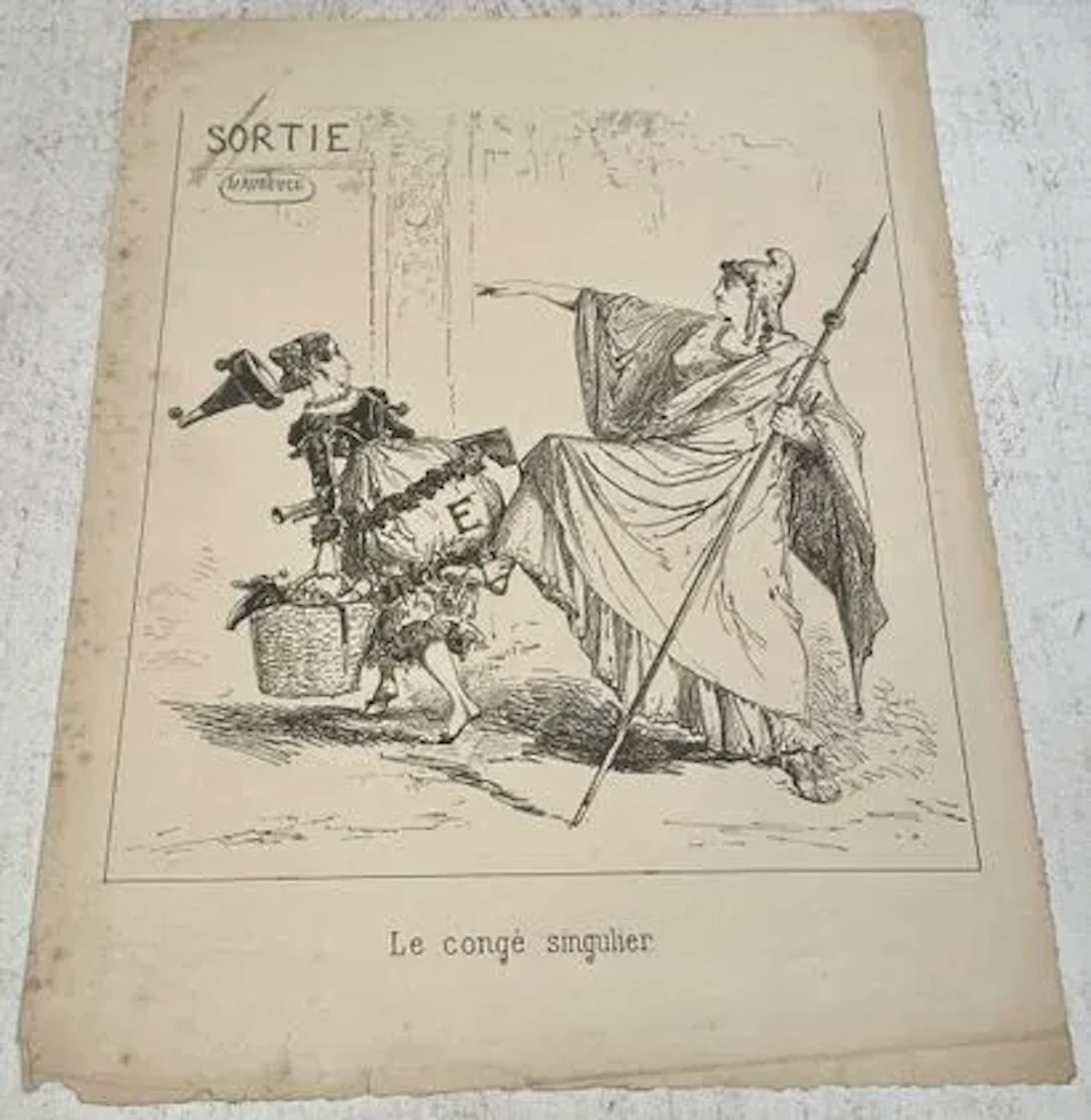 LE CONGÉ SINGULIER - Lot 194
