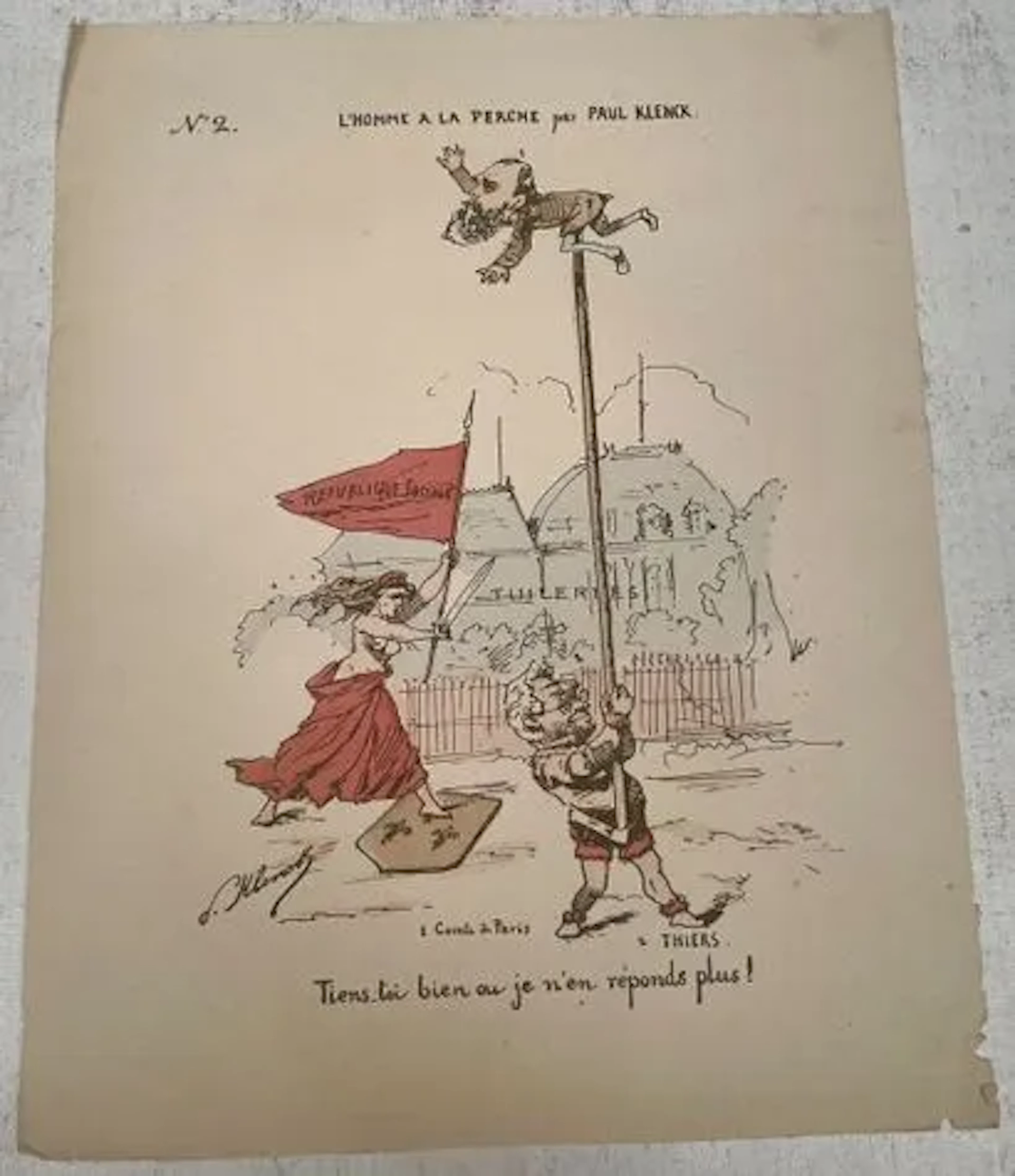 THE MAN WITH THE POLE - Lot 170
