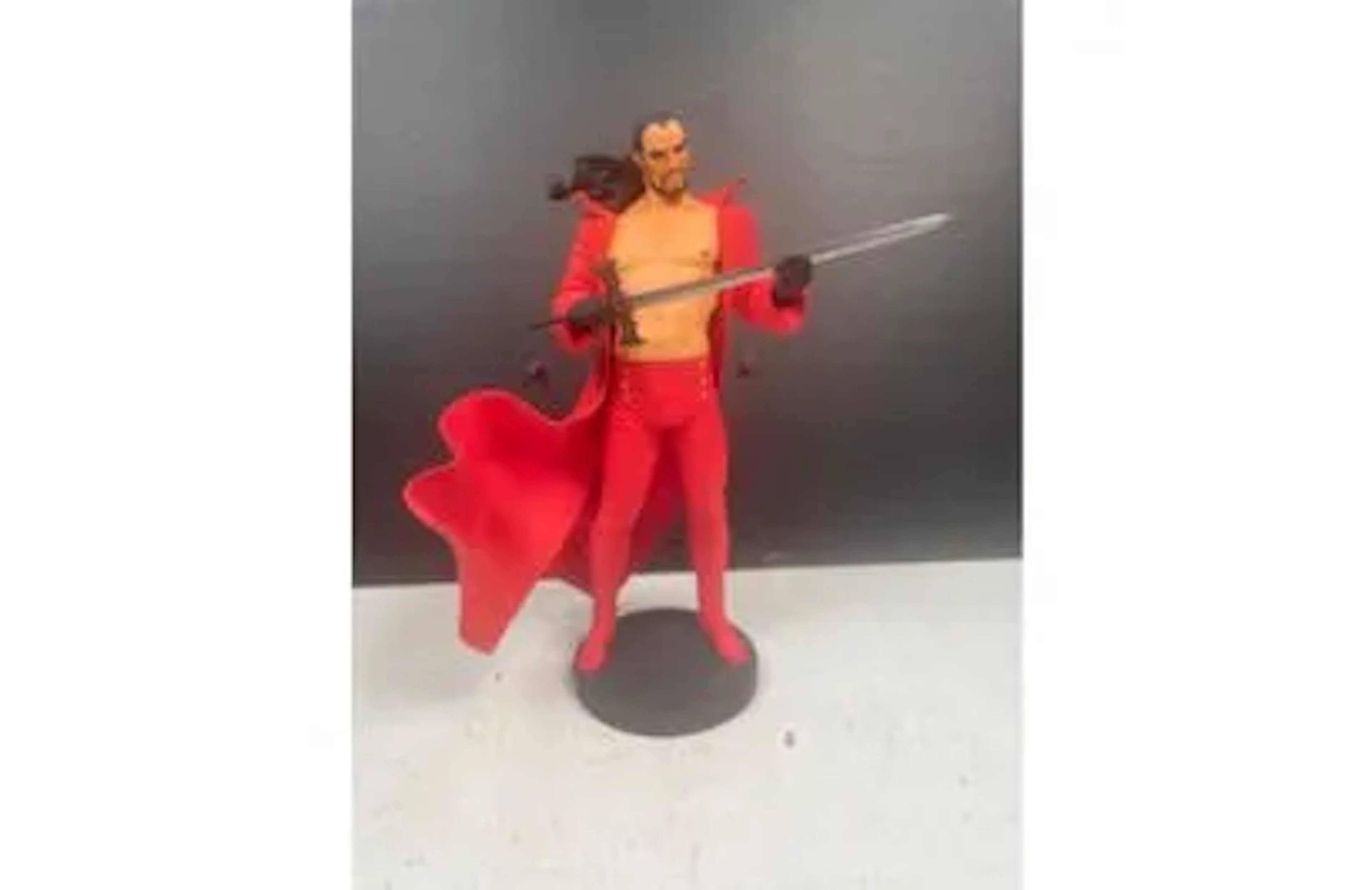 "The Scorpion" Figurine - Armado Catalano Holding His Sword - Lot 99
