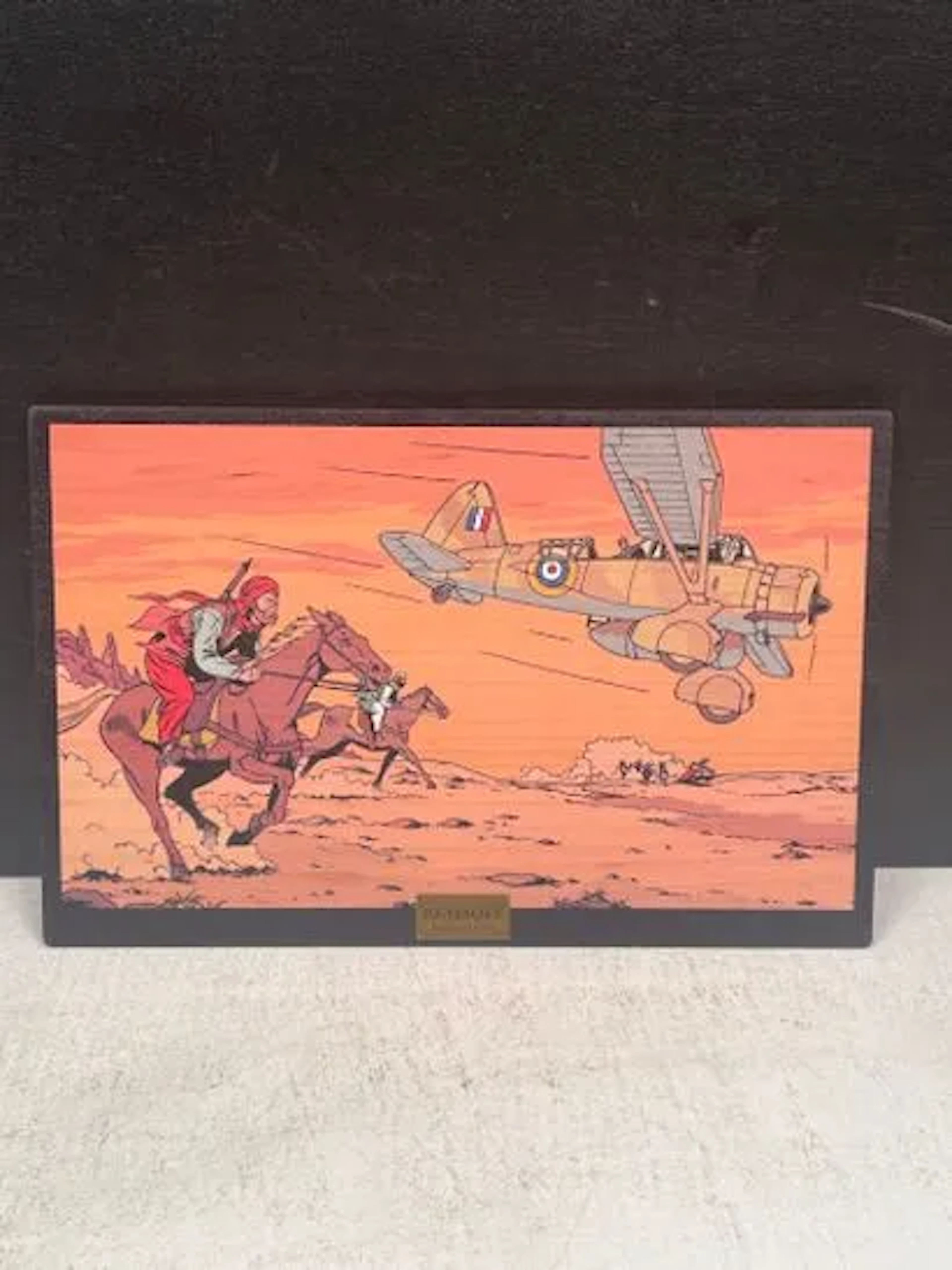 Akimoff Collections - Blake et Mortimer - Tableau scène n°25 - Lot 47