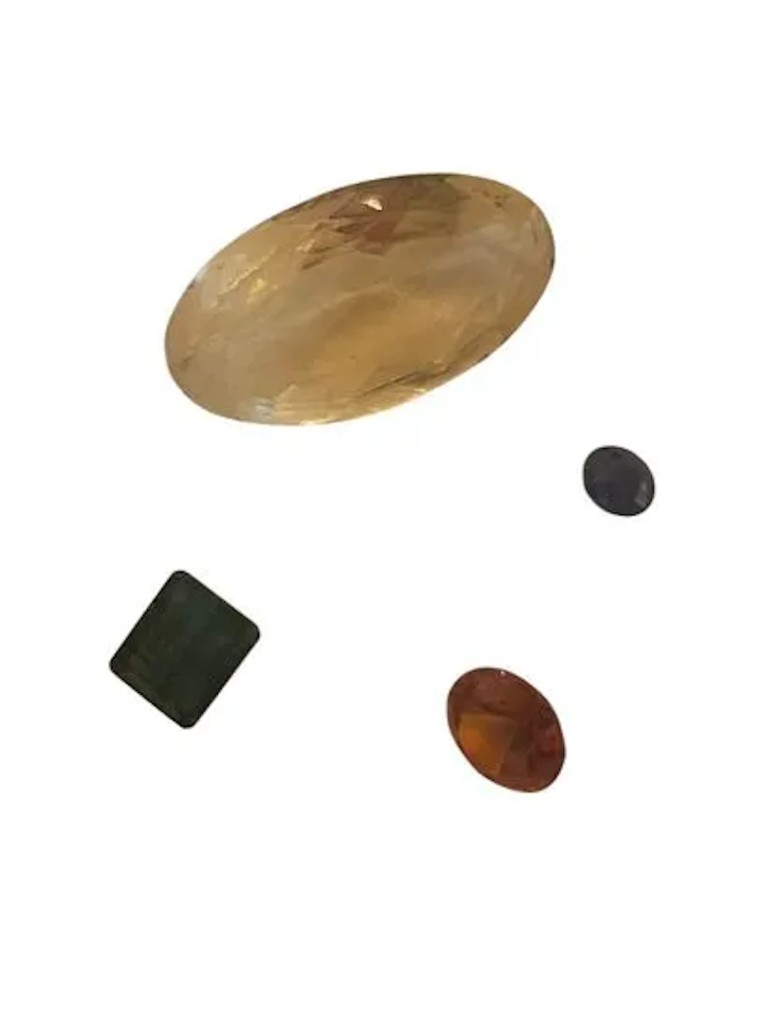 LOT OF STONES ON PAPER - Lot 132