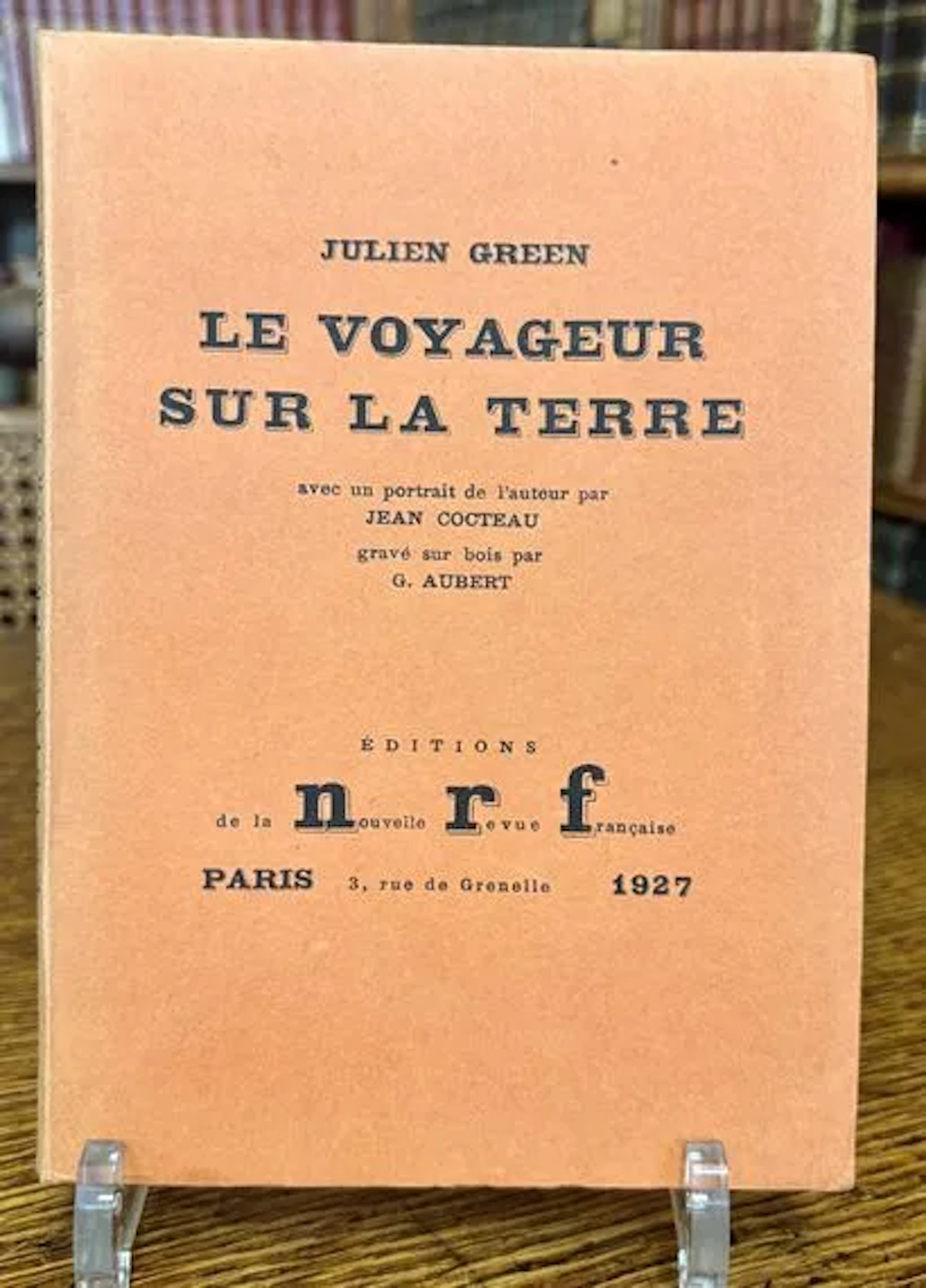 GREEN — *The Traveler on Earth*, 1927 - Lot 123