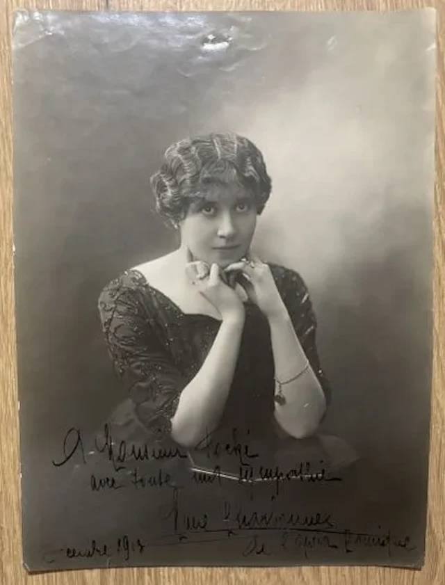 CHARBONNEL (Marie-Louise) (1880-1969). Artiste lyrique franç - Lot 42