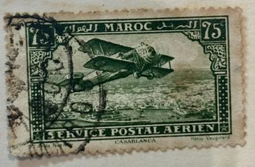 MOROCCO - AIR MAIL. Casablanca. - Lot 246