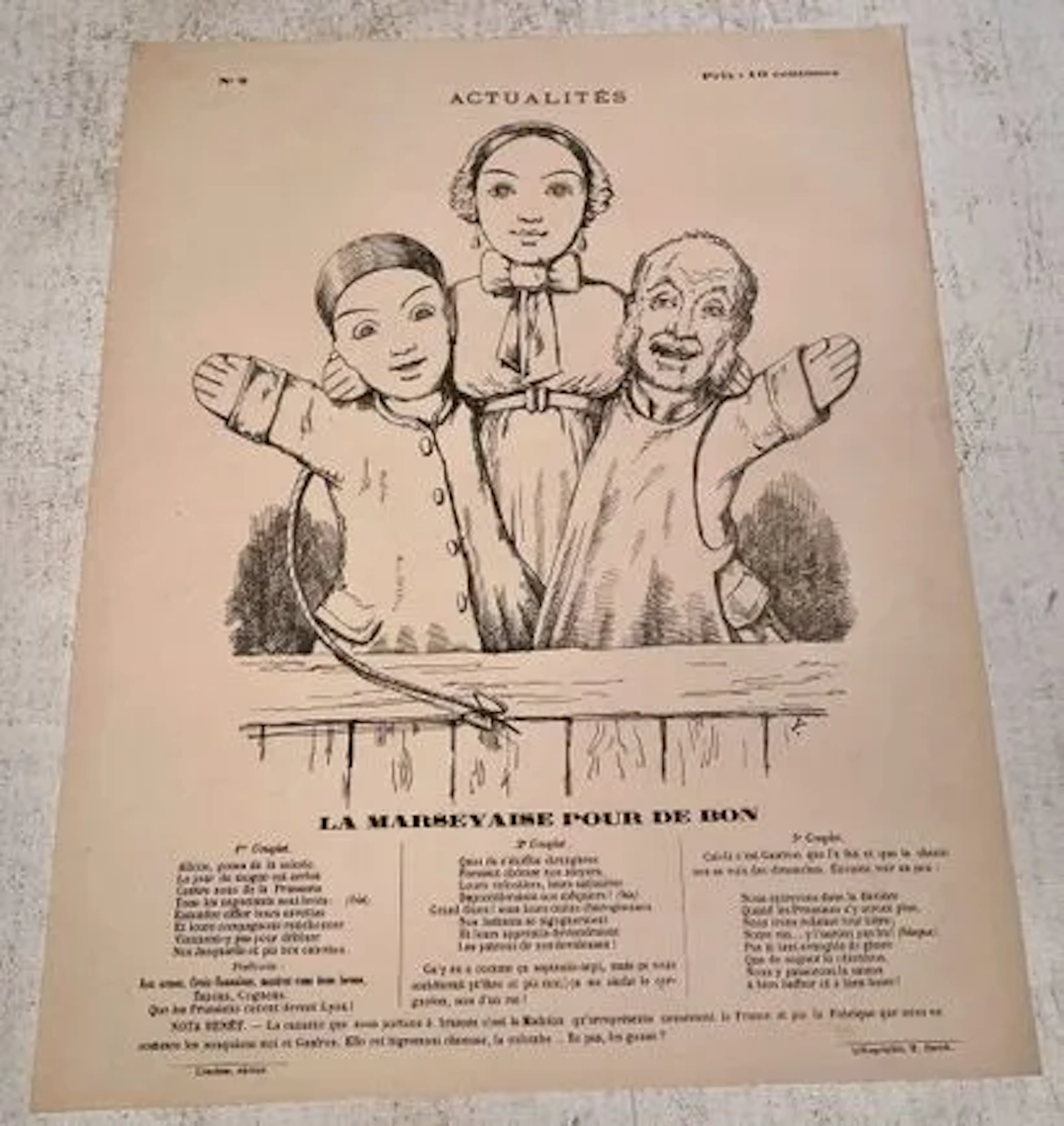 LA MARSEYAISE POUR DE BON - Lot 183