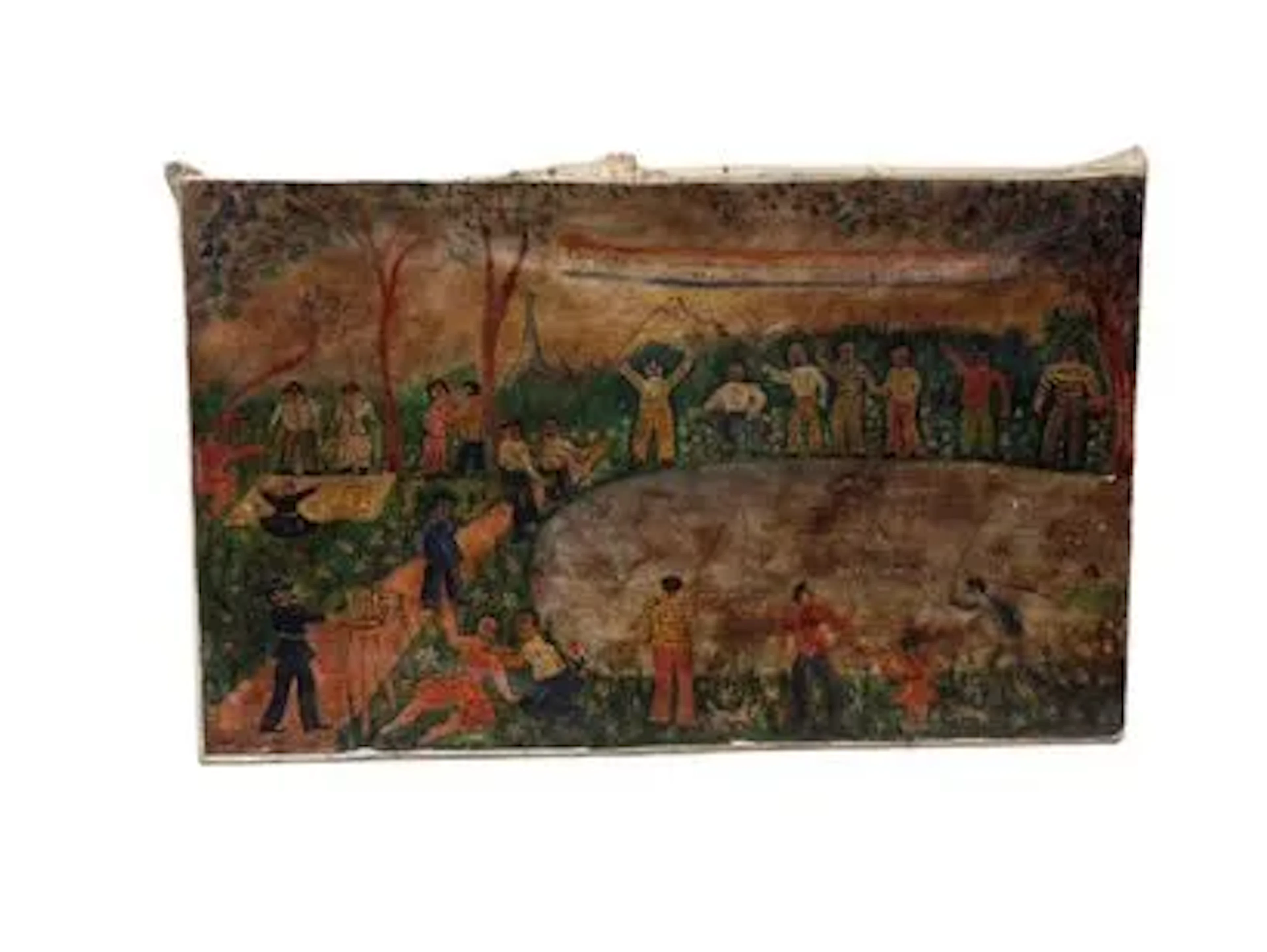 XXth CENTURY SCHOOL "Neuilly sur Seine fishing competition i - Lot 662