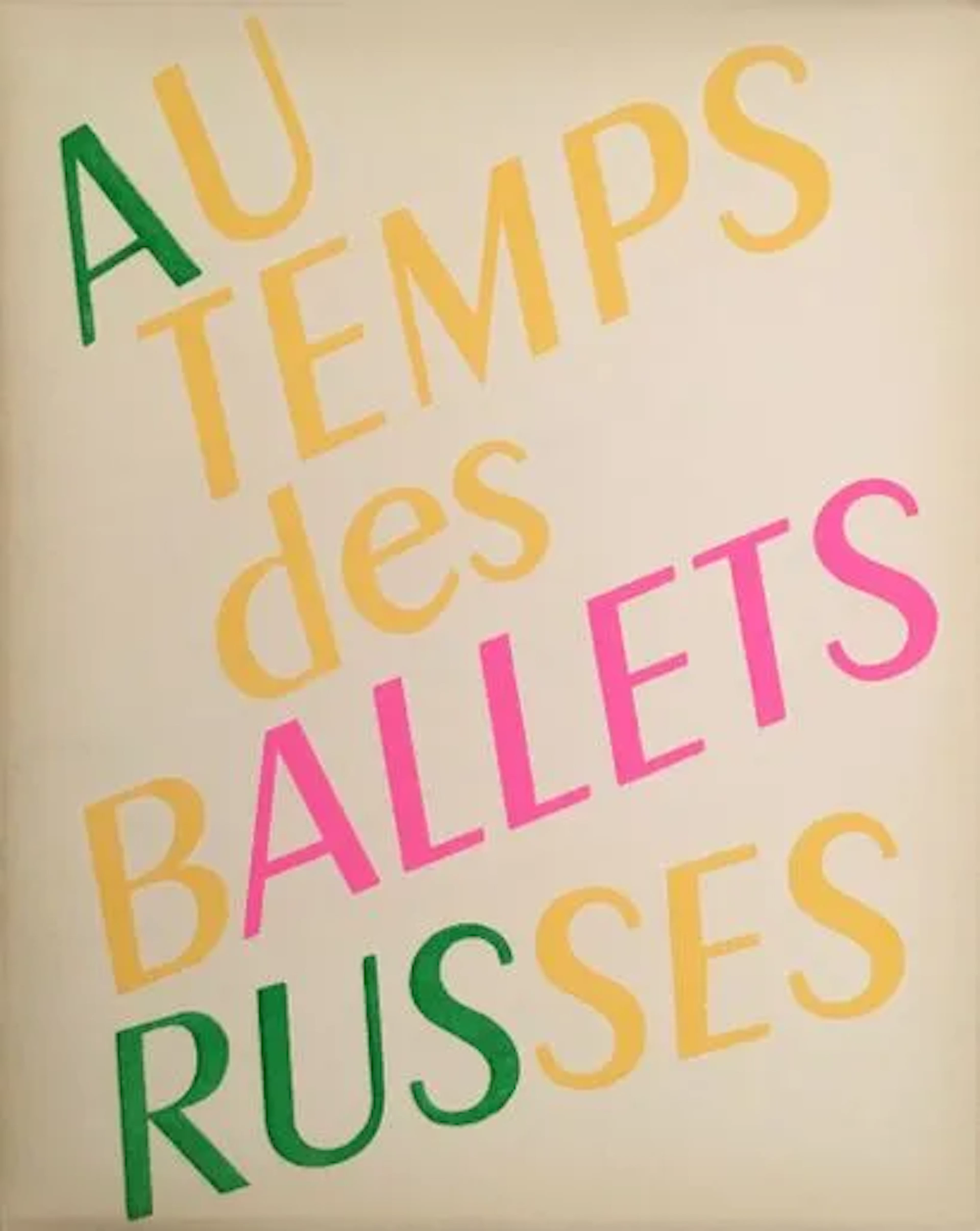 AT THE TIME OF THE BALLETS RUSSES PABLO PICASSO - Lot 179