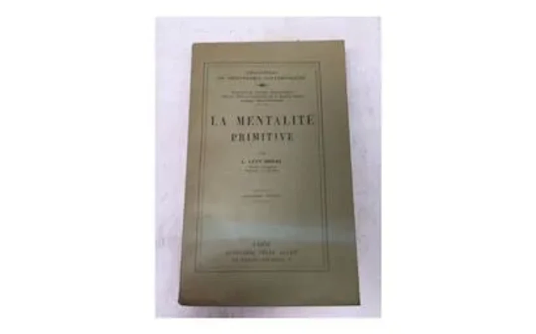 LÉVY-BRUHL (Lucien). *Primitive Mentality*. Paris: Librairie - Lot 160