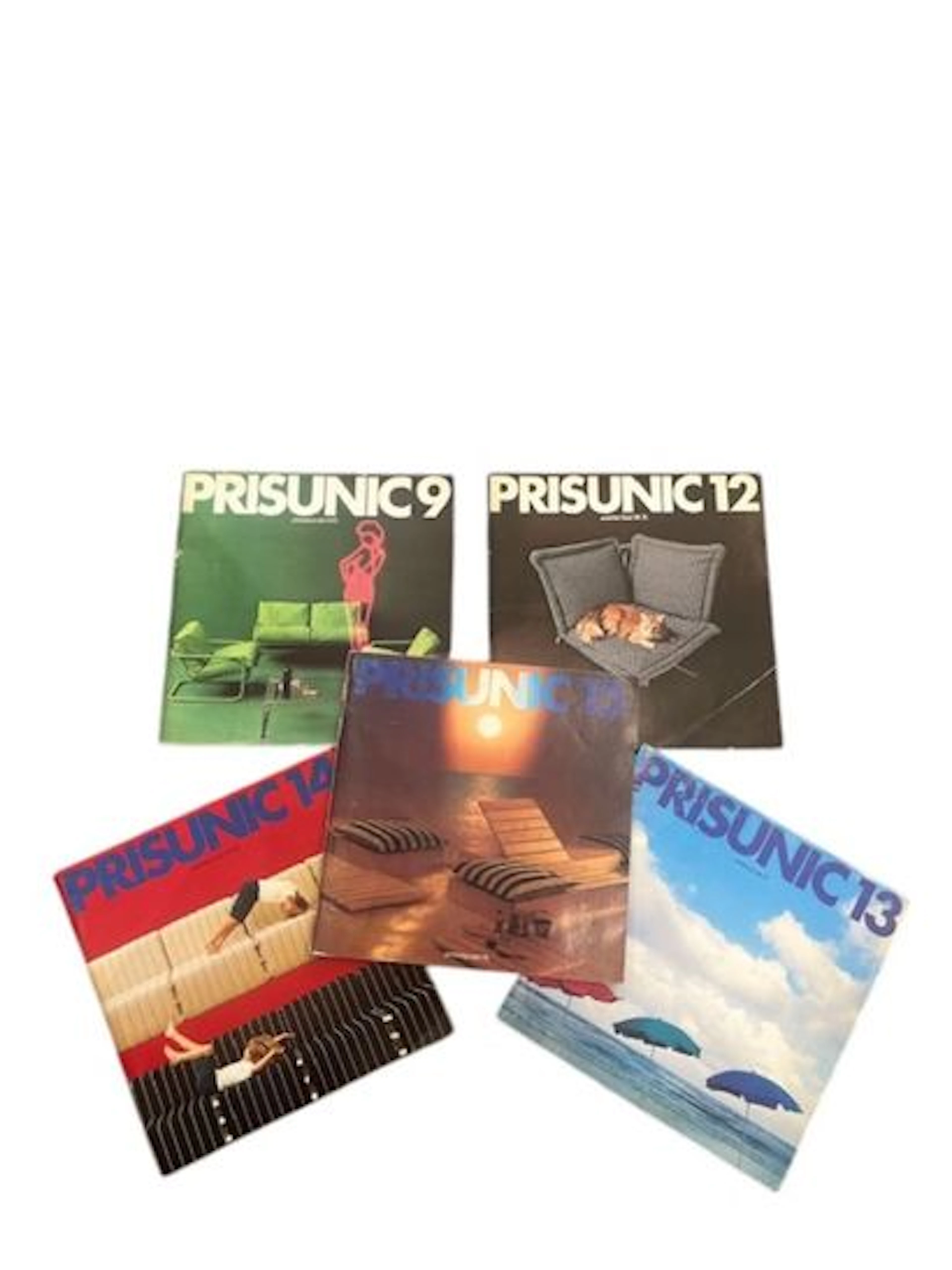 PRISUNIC Set of 5 Prisunic catalogs Spring Summer 1973 Sprin - Lot 792