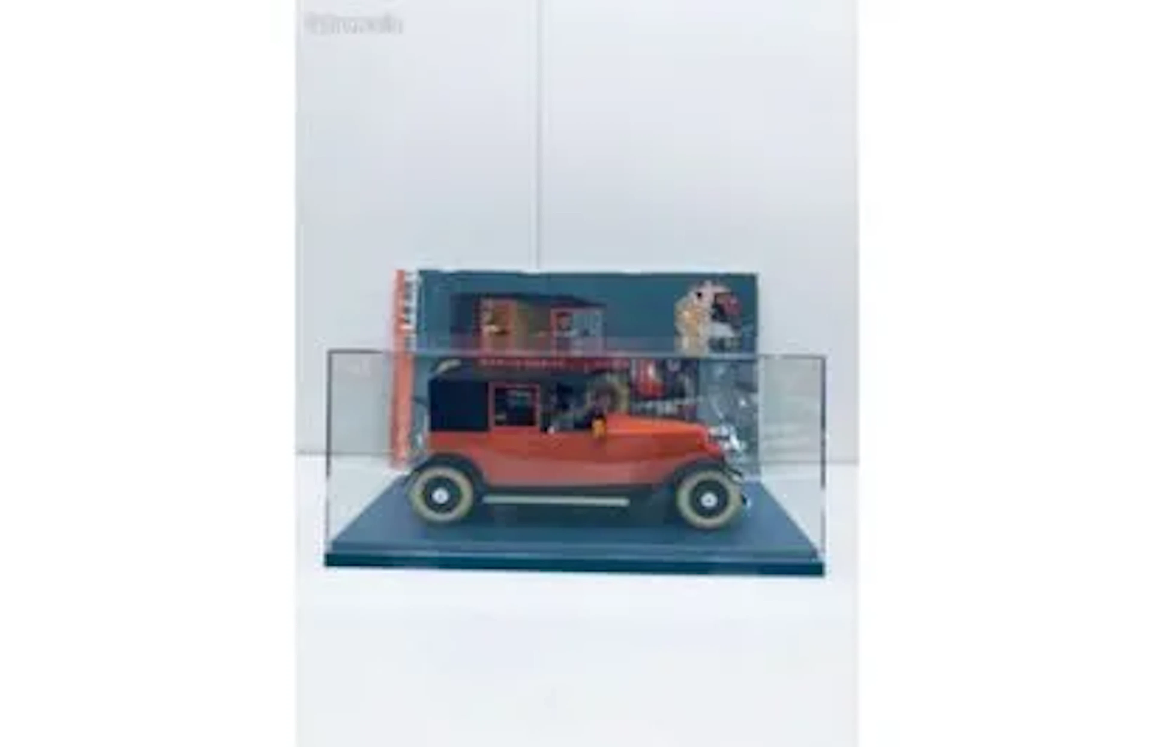 Tintin Car No. 25 - The Red Taxi - Lot 260