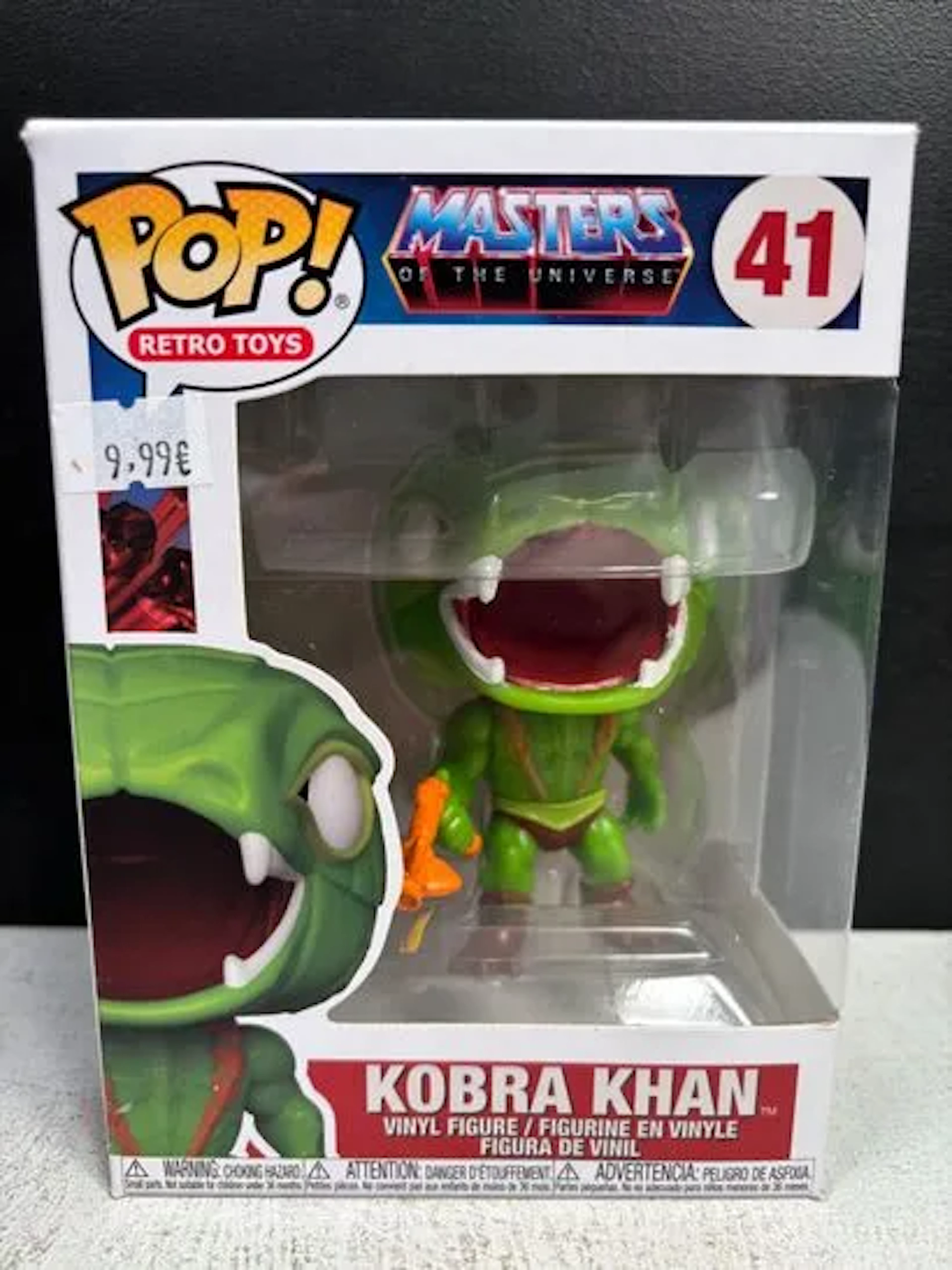 FUNKO POP! RETRO TOYS - MASTERS OF THE UNIVERSE - KOBRA KHAN - Lot 204