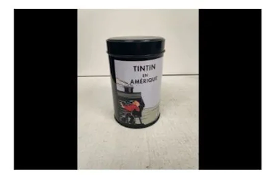 BOÎTE À CAFÉ DE COLLECTION TINTIN (MOULINSART) - Lot 258